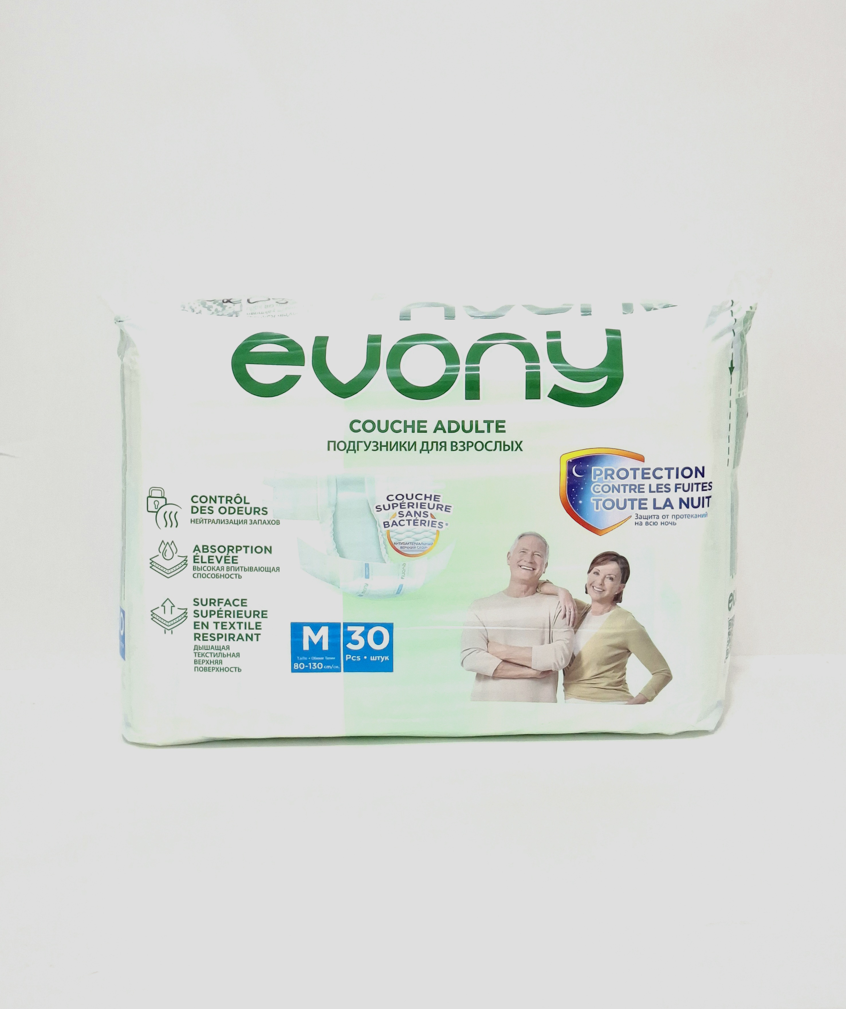 Подгузники д/взр EVONY Adult Diaper М 4*30 Проктер & Гембл