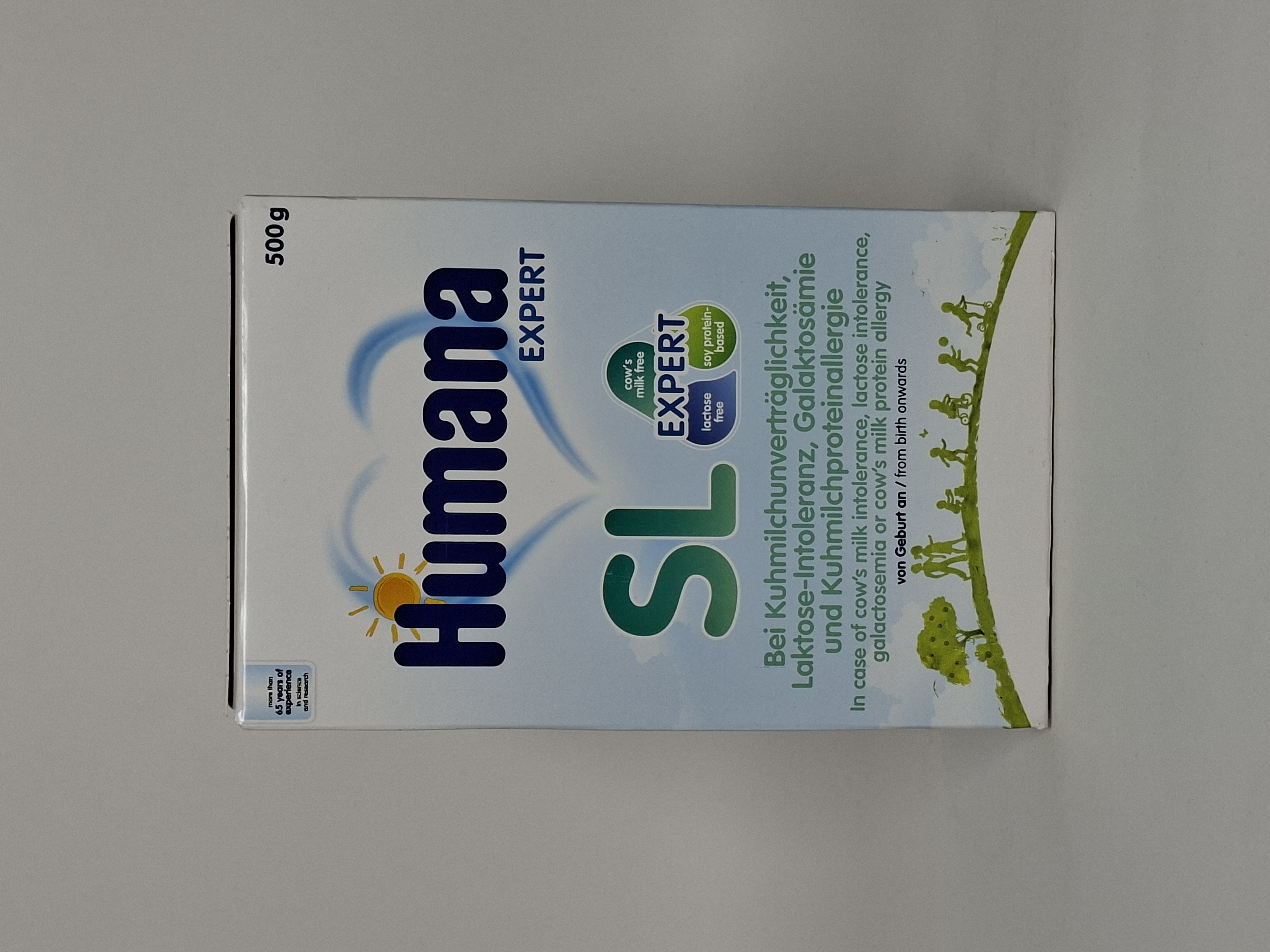 Humana SL expert without m/with gipoallergennyy without/laktozy from 0 months 500g 72055 Khumana