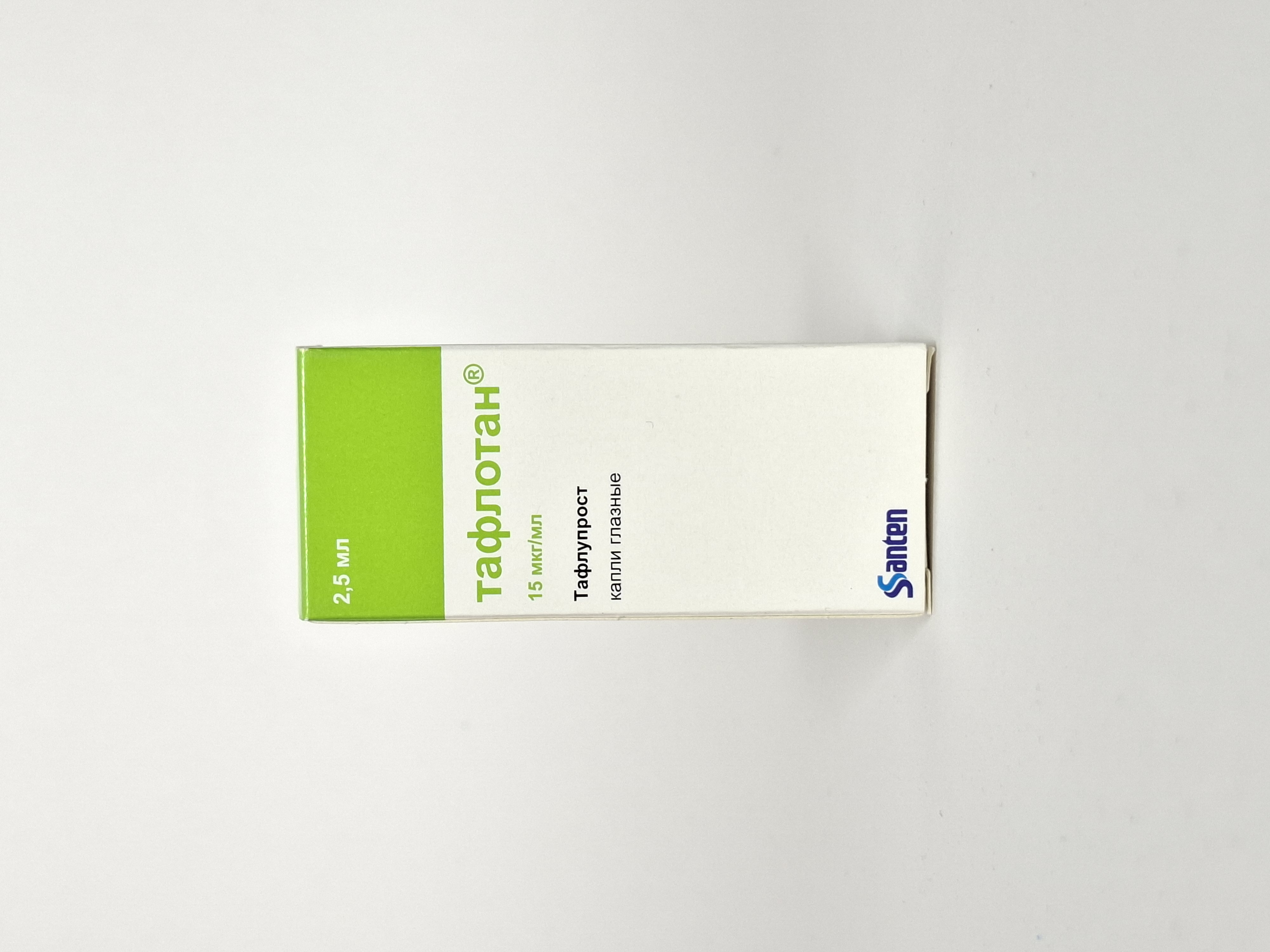 Taflotan ophthalmic drops15mcg/ml -2.5ml Santen Finlyandiya