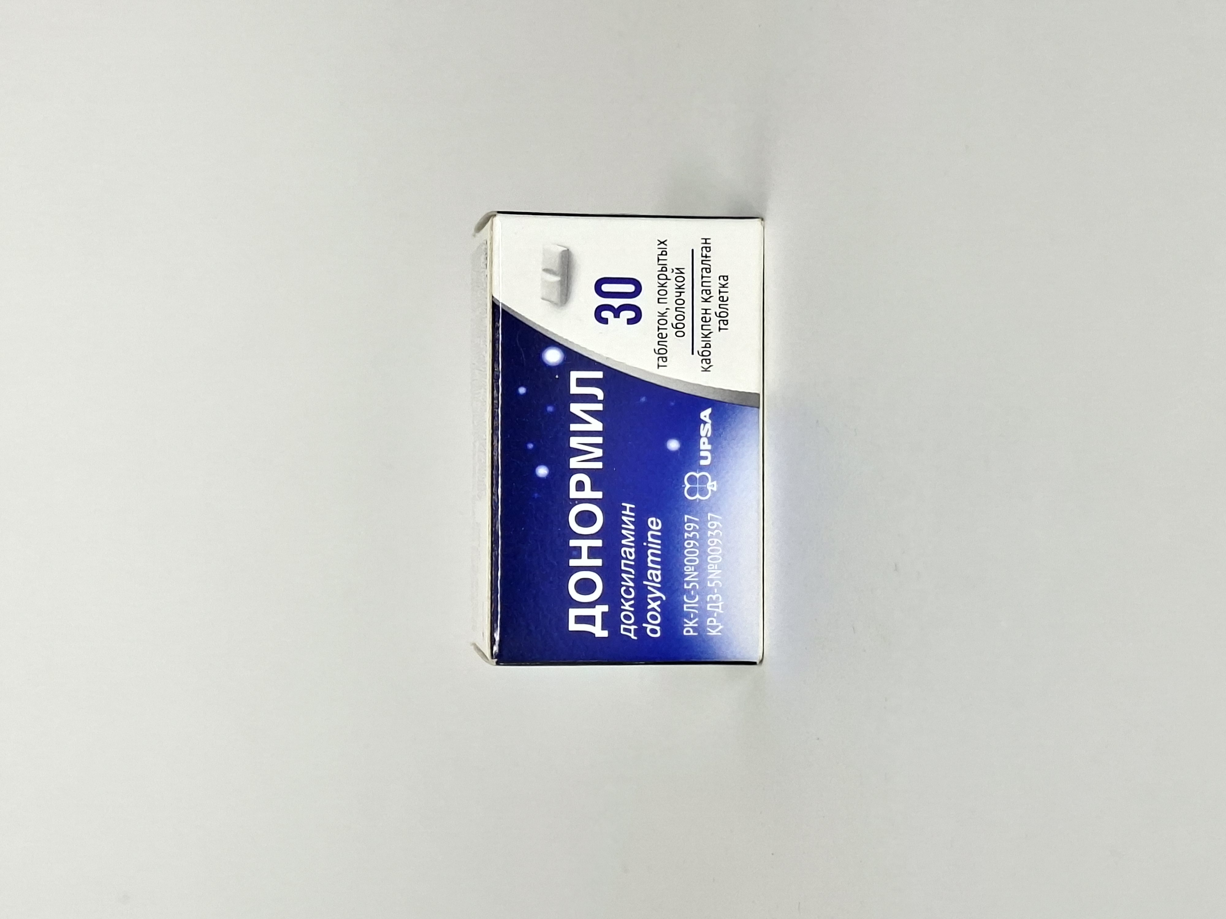 Donormil coated tablets x 30 UPSA France