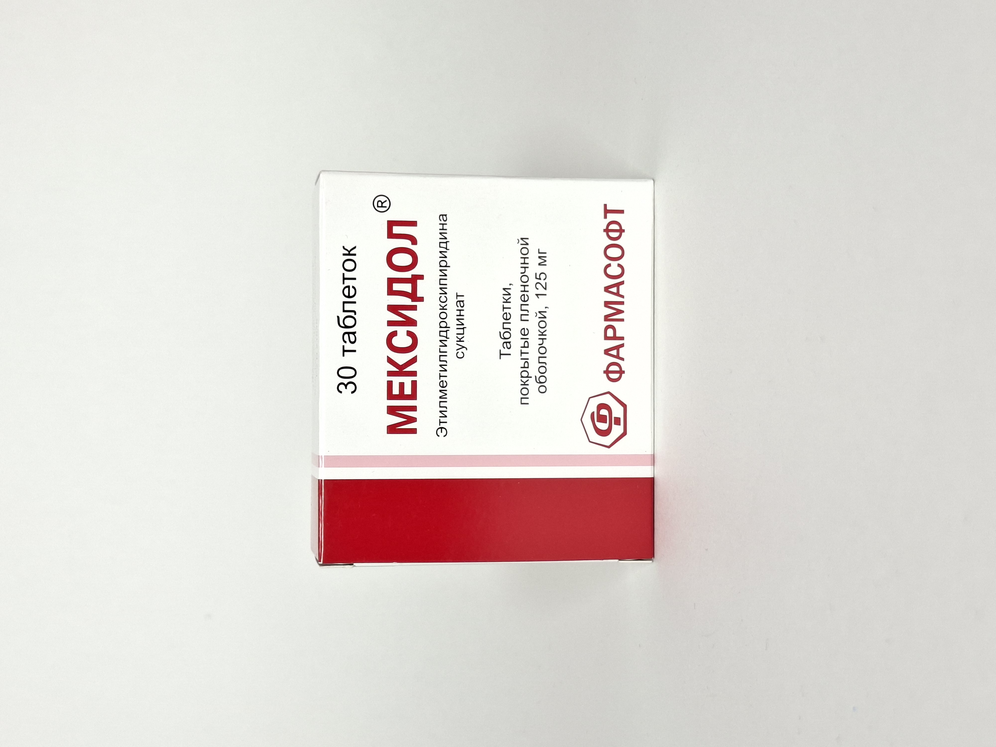 Mexidol tablets 0.125g x 30 FarmaSoft