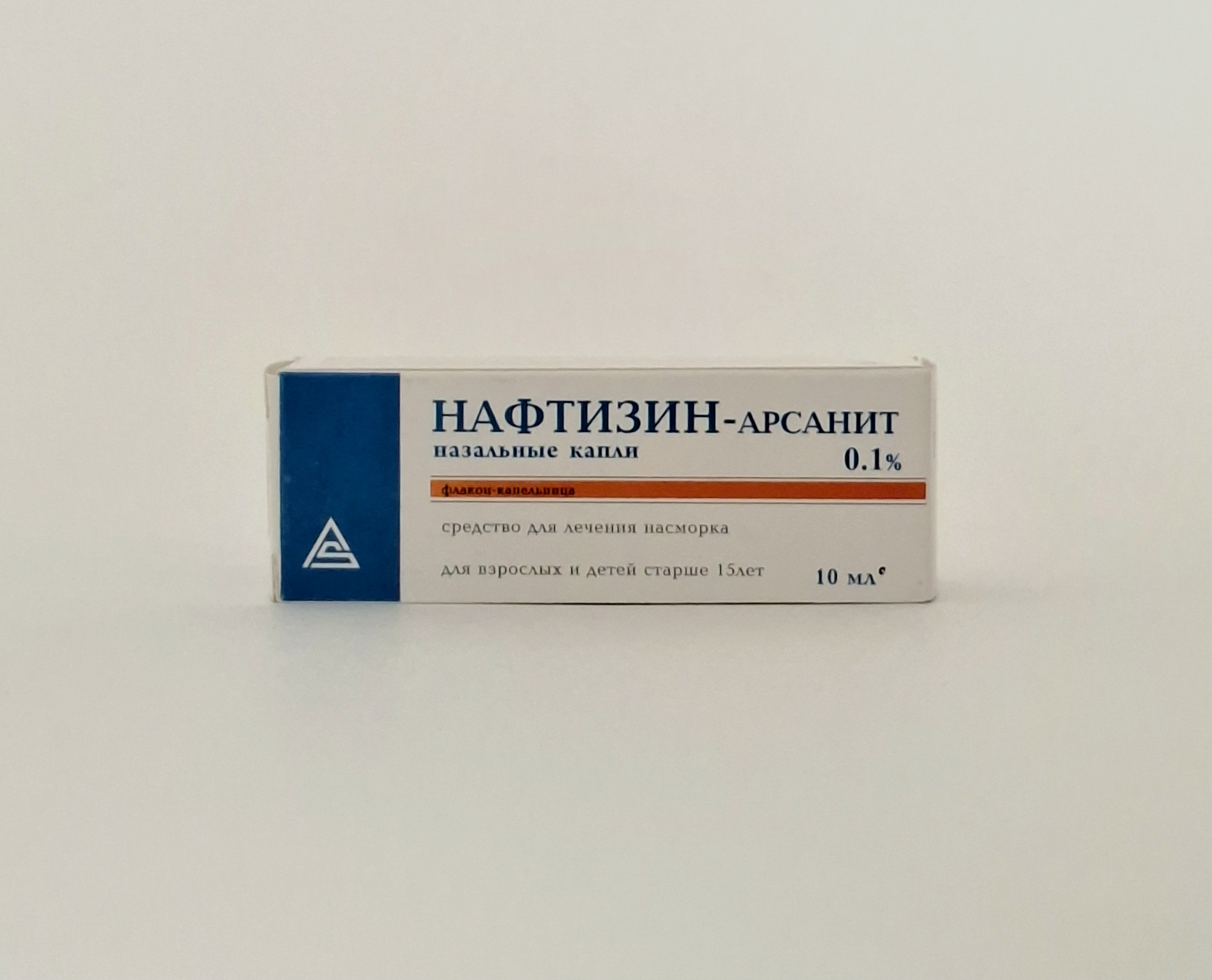 Naftizin drops 0.1%- 10ml plastic Arsanit
