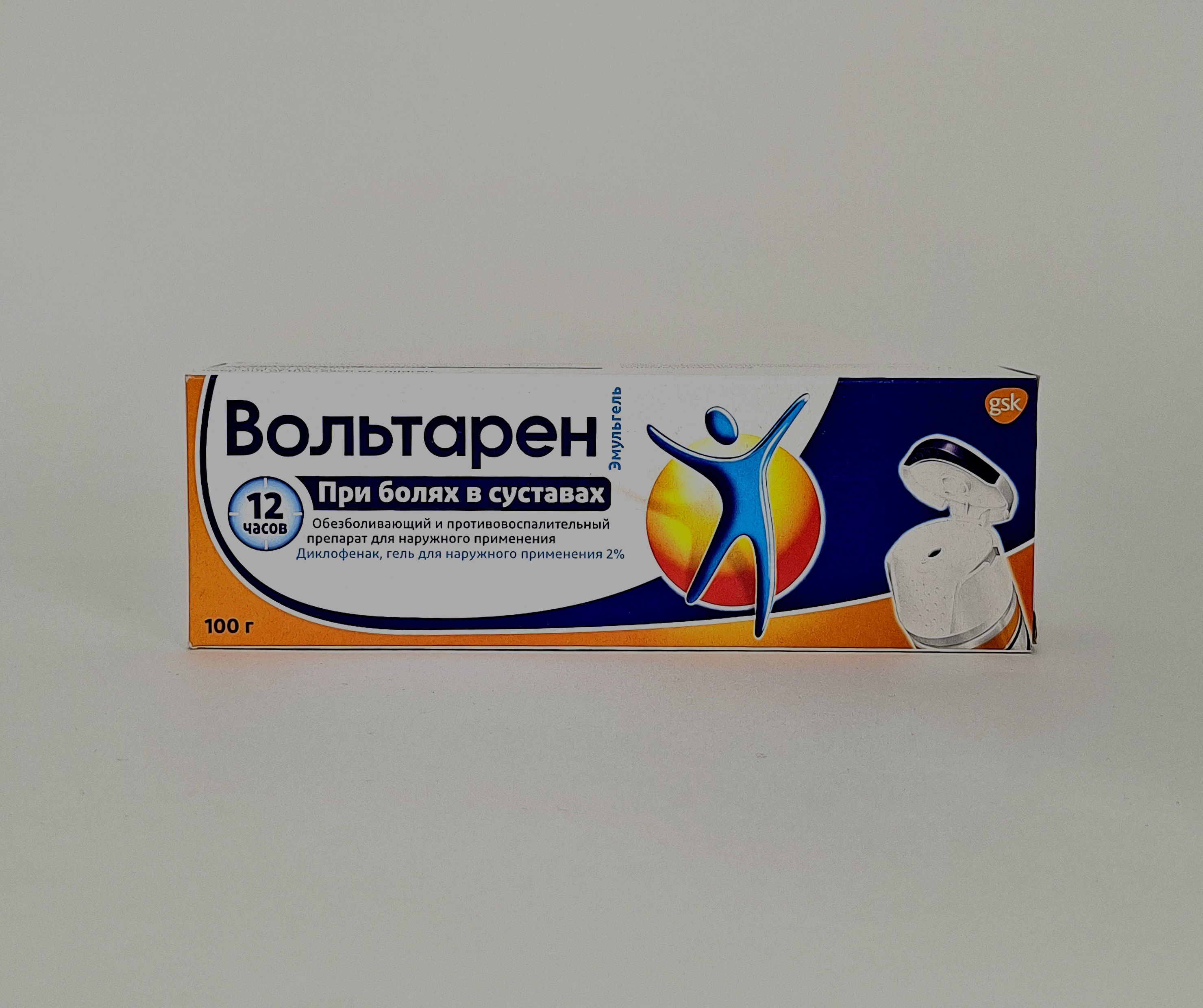 Voltaren Emulgel 2% 100g Novartis Konsyumer