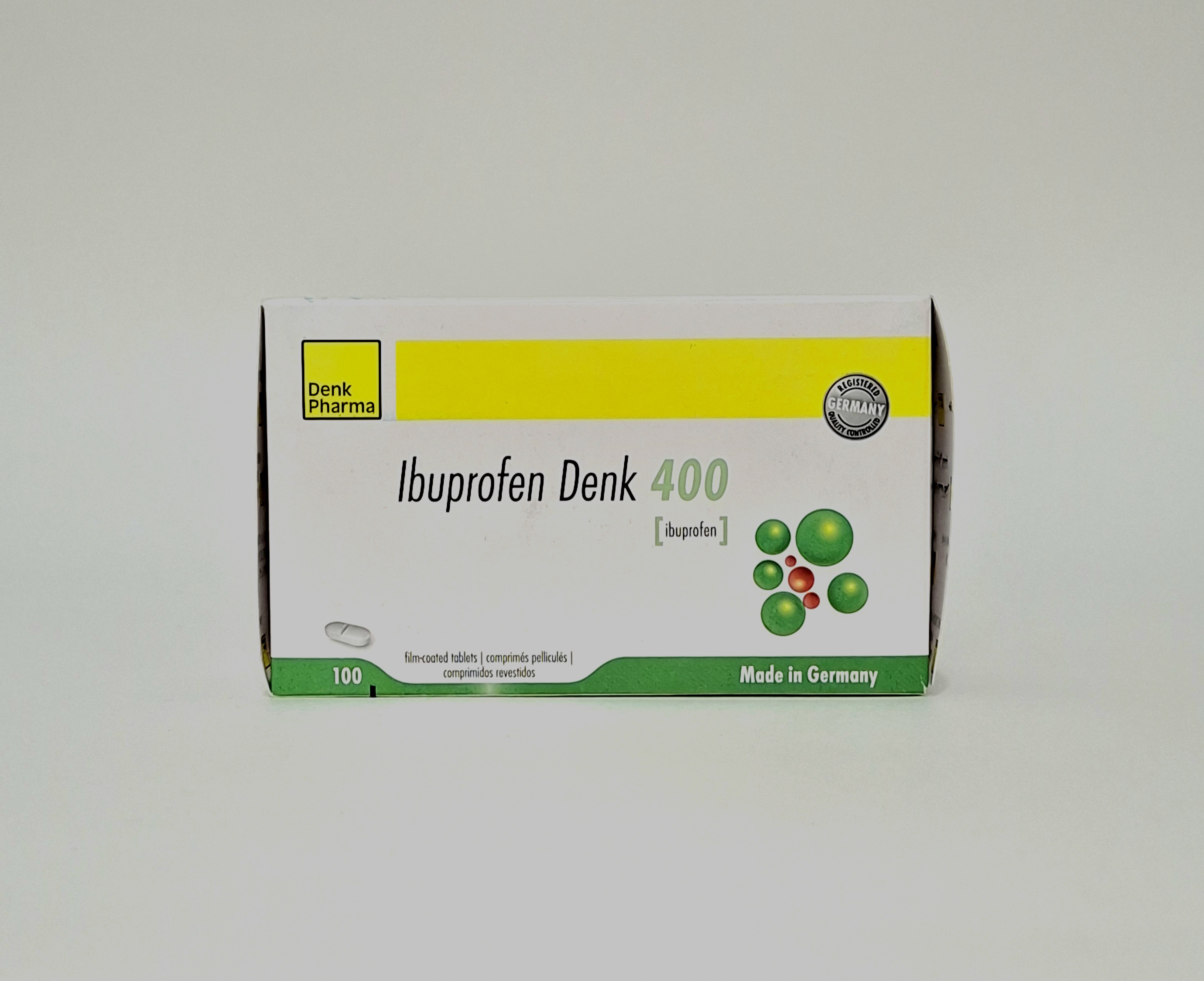 Ibuprofen - Denk coated tablets 400mg x 100 Denk Pharma