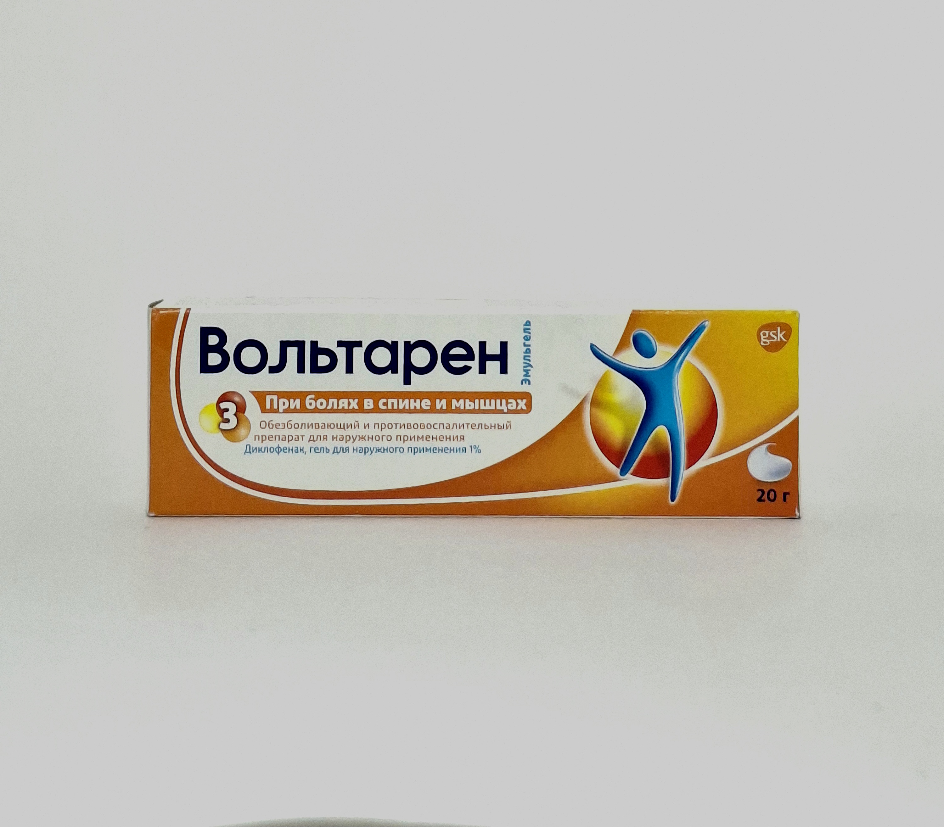 Voltaren Emulgel 1%- 20.0 Novartis Konsyumer