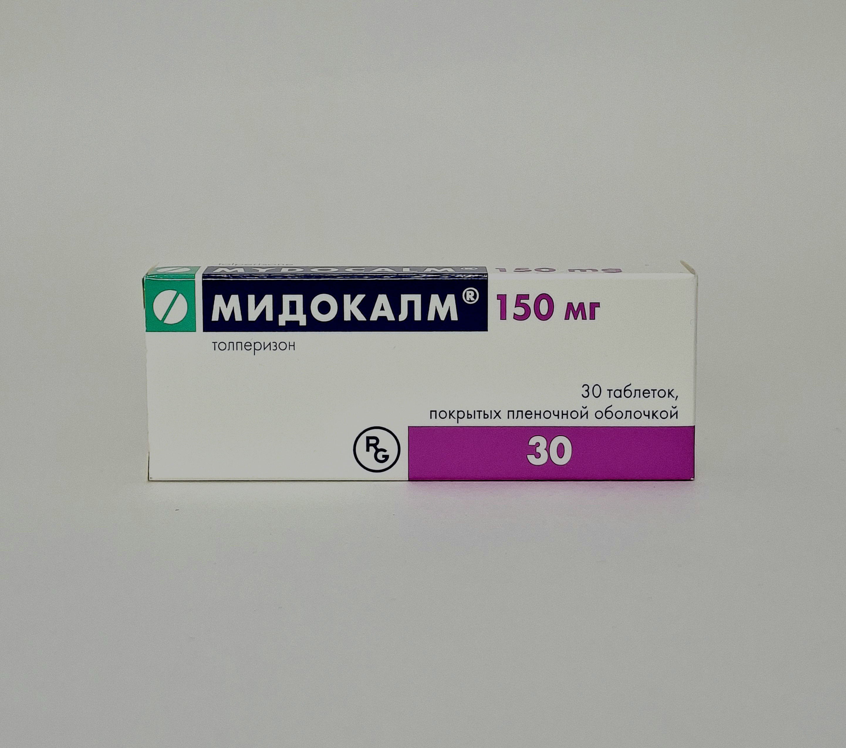 Midokalm F tablets 150mg x 30 Gedeon Rikhter Vengriya