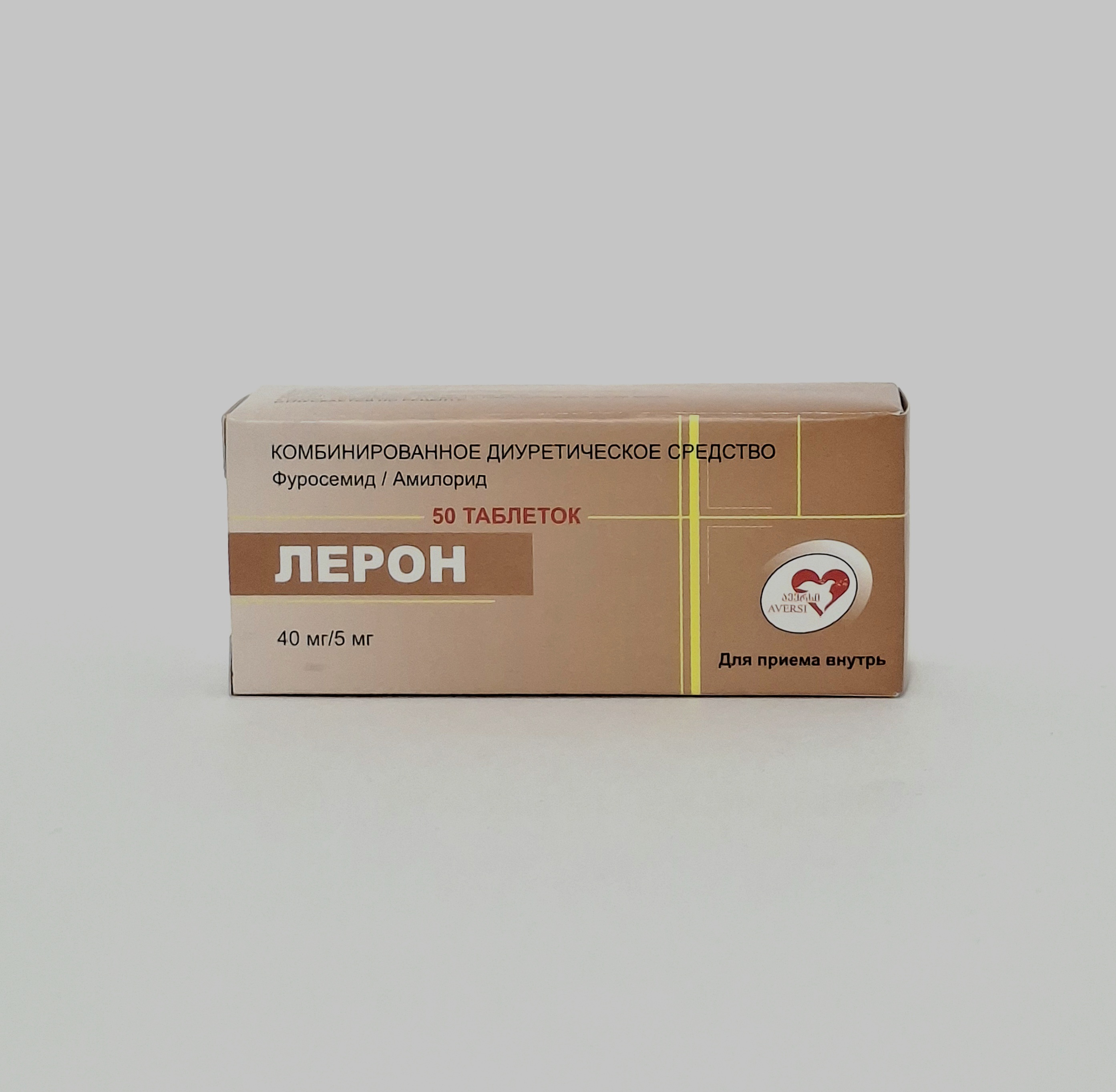 Лерон таб. 40/5мг x 50 Аверси-Рационал