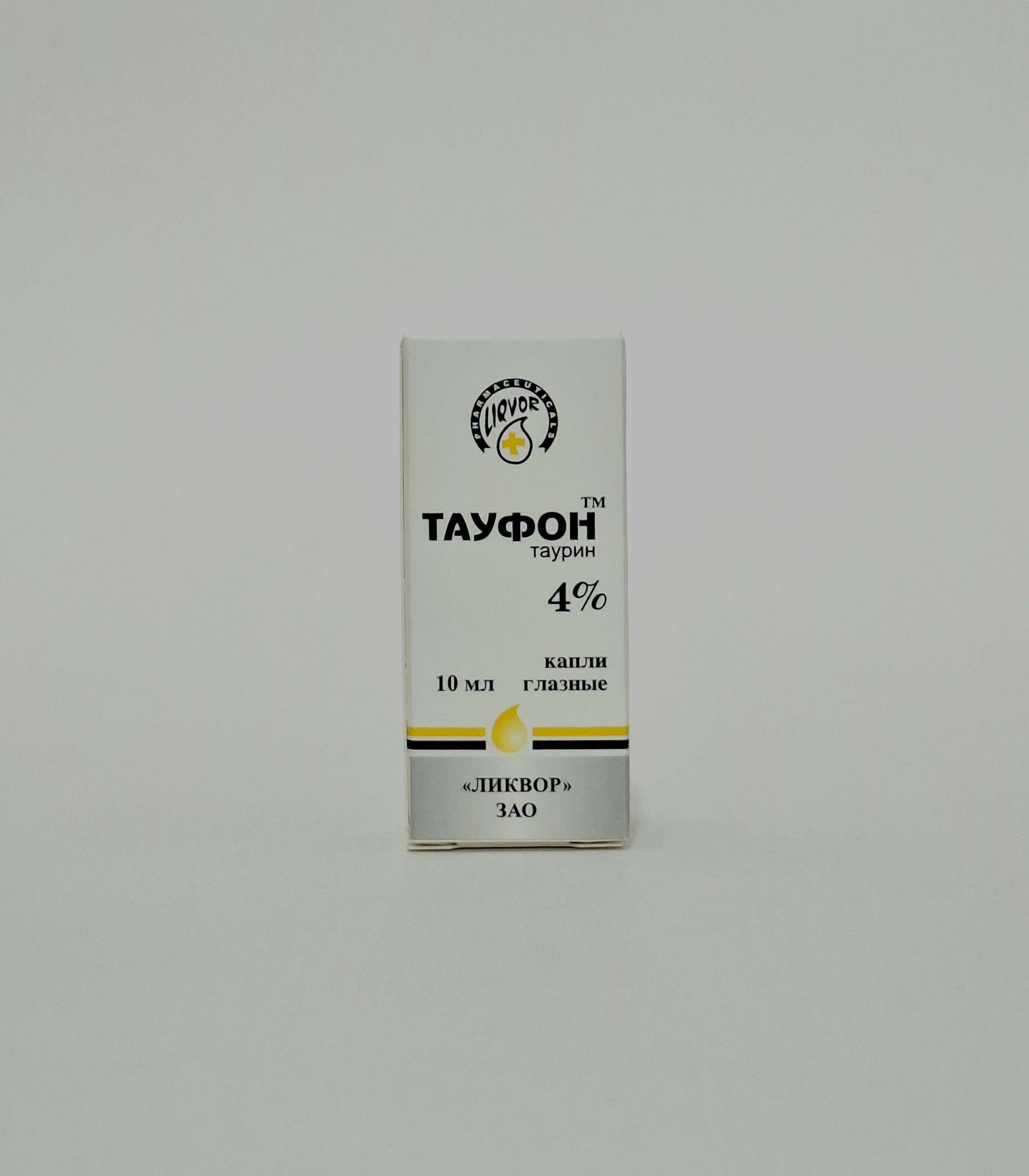 Тауфон р-р гл/кап. 4% - 10мл Ликвор/Армения