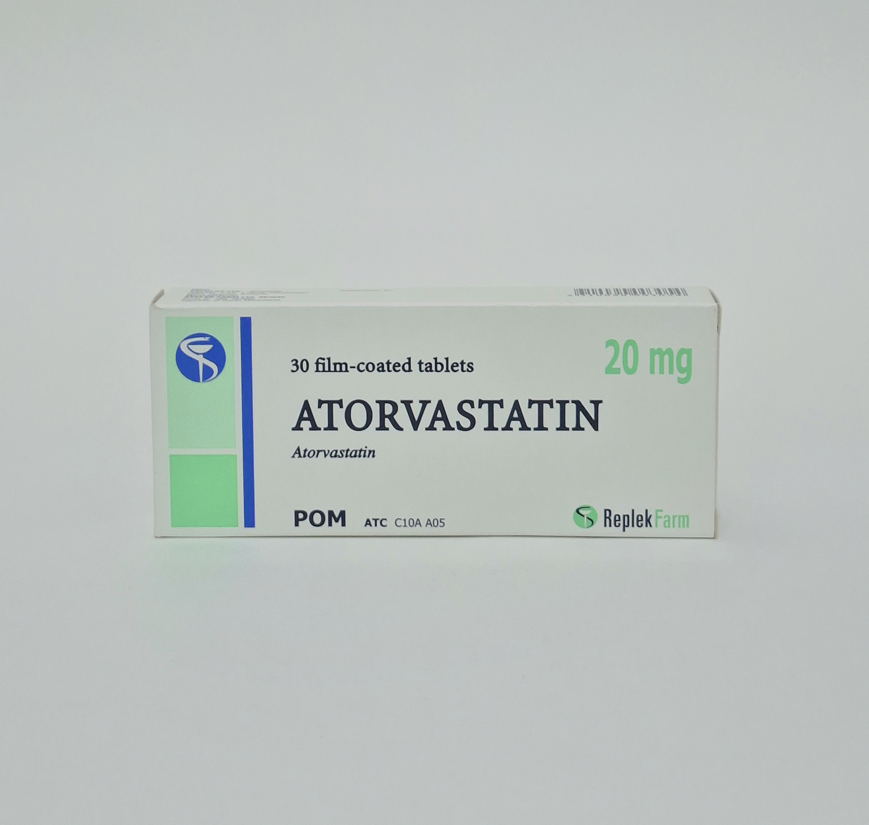 Atorvastatin tablets 20mg x 30 ReplekFarm