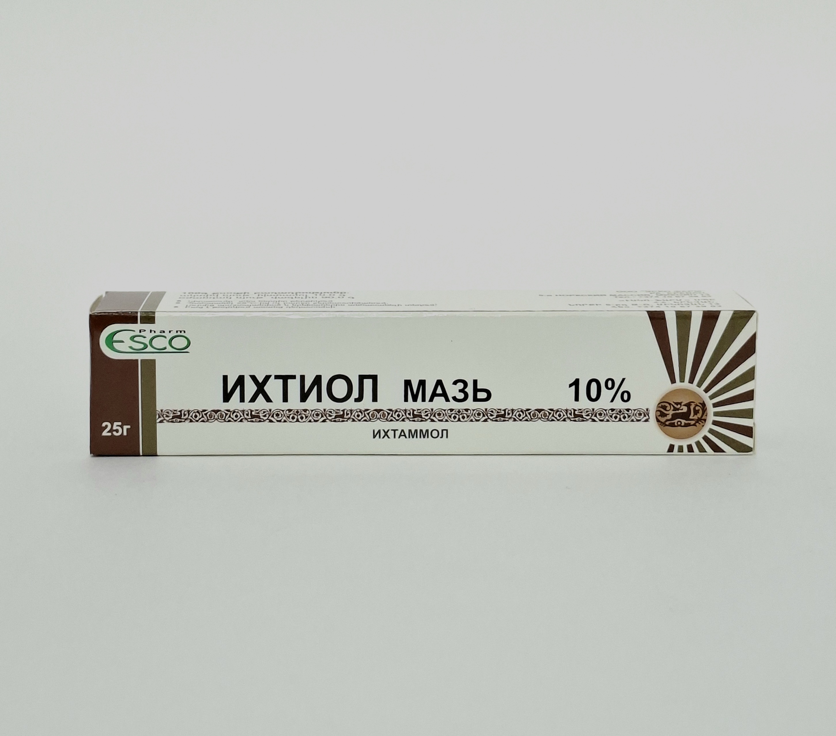 Ikhtiol ointment 10%- 25g Esko farm