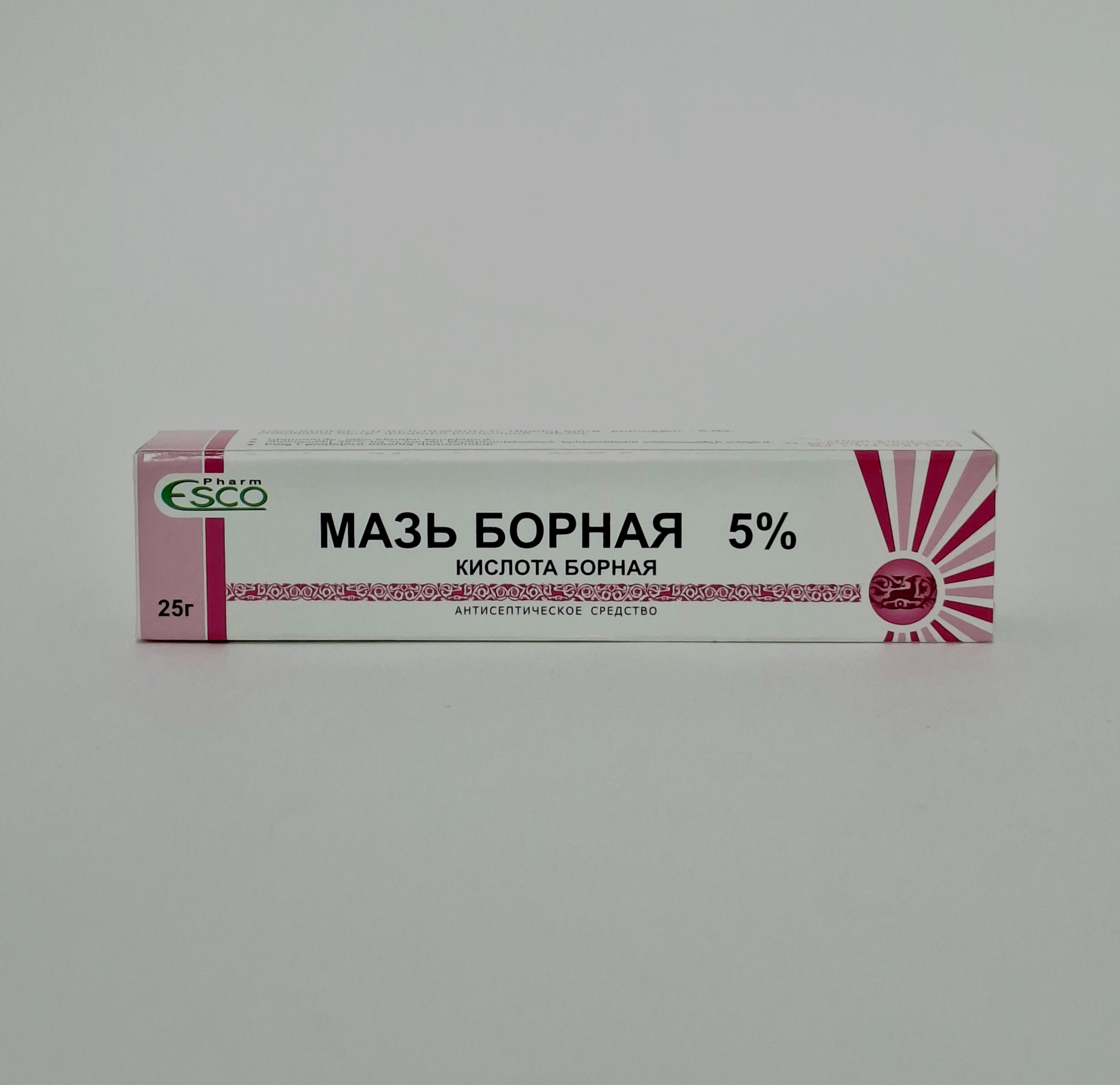 Борная мазь 5% 25г Эско фарм