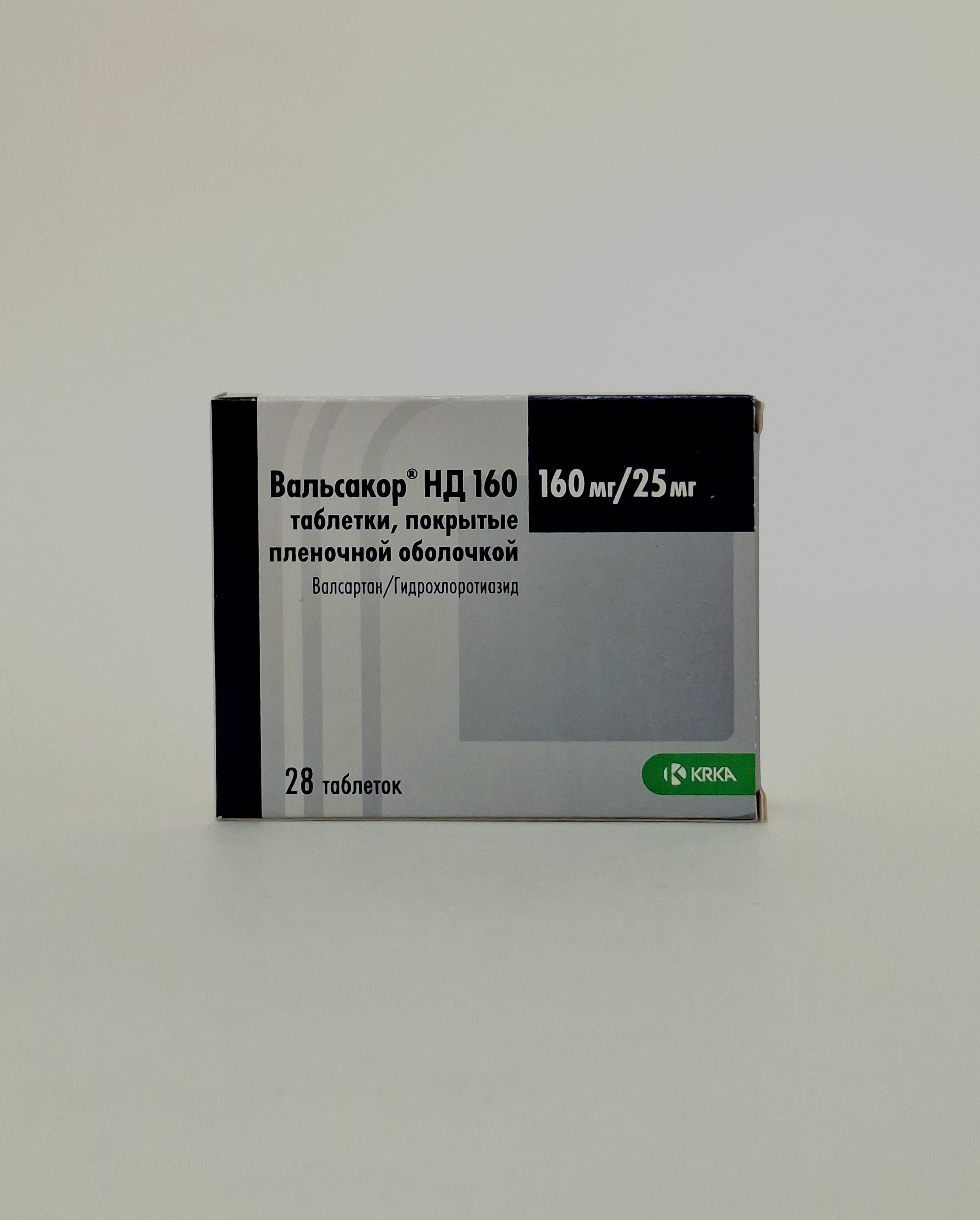 Valsacor ND 160 tablets 160mg/25mg x 28 KRKA Slovenia