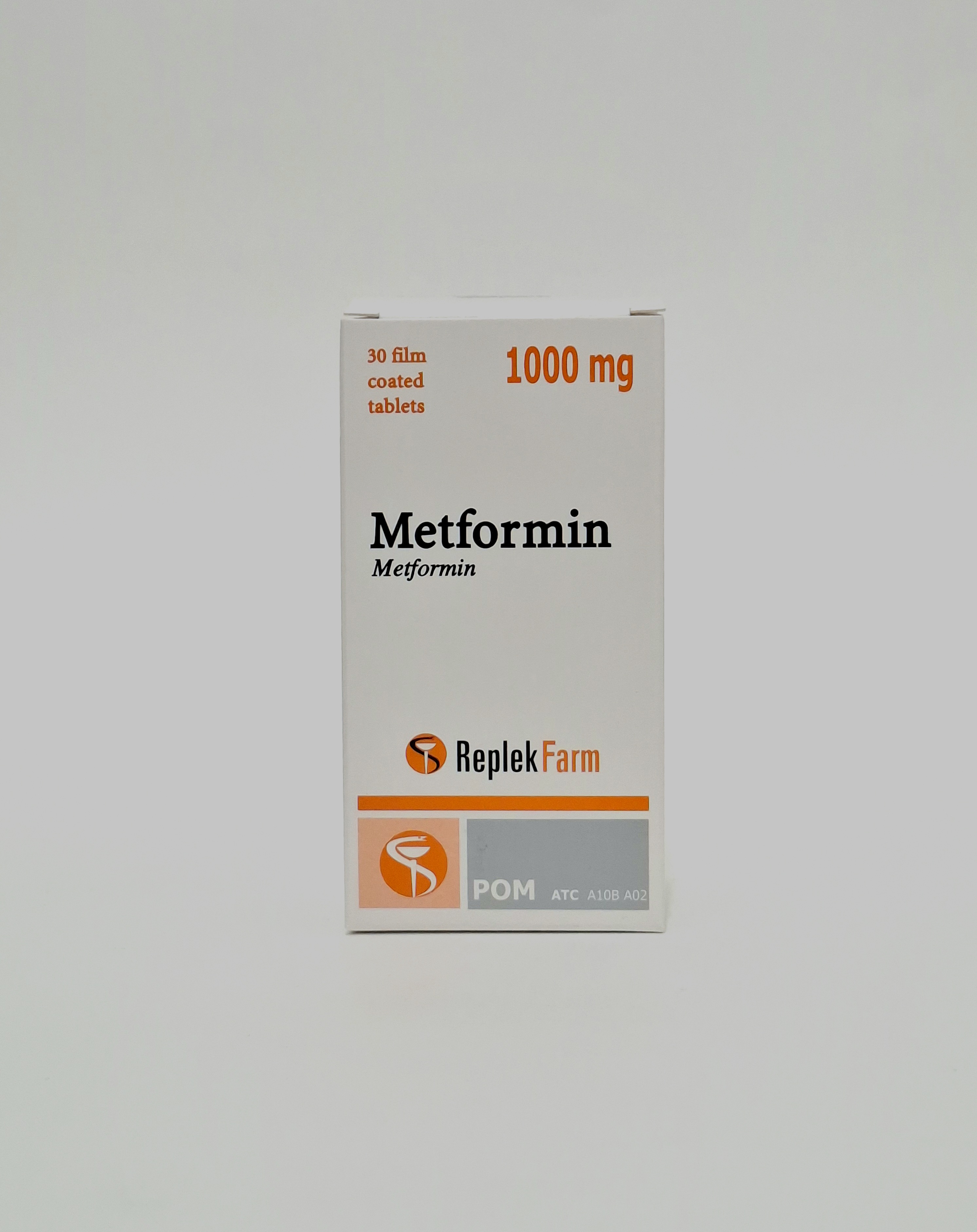 Metformin tablets 1000mg x 30 ReplekFarm
