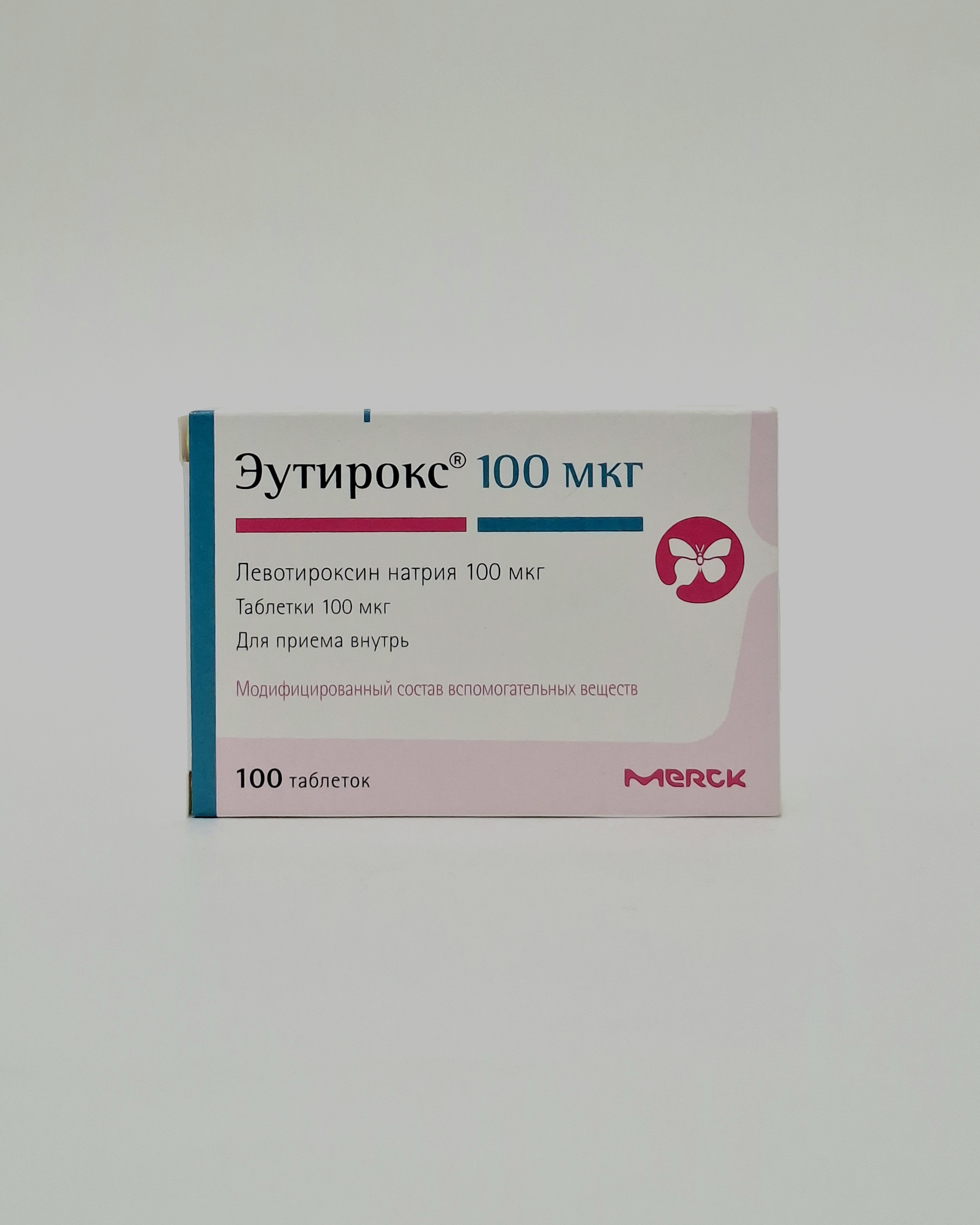 Эутирокс таб. 100мкг х 100 Никомед Австрия