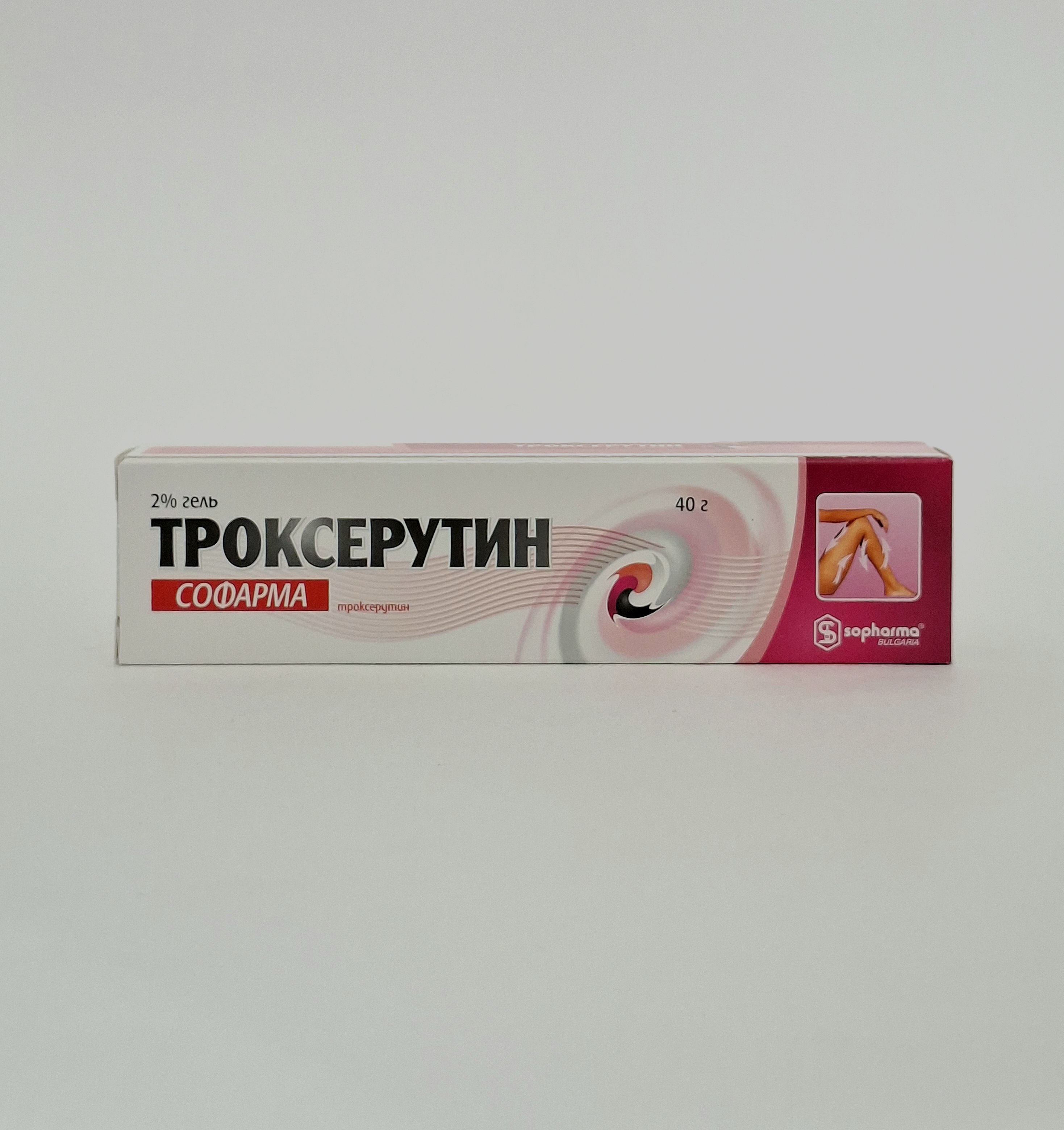Troxerutin gel 2%- 40g Sopharma Bulgaria