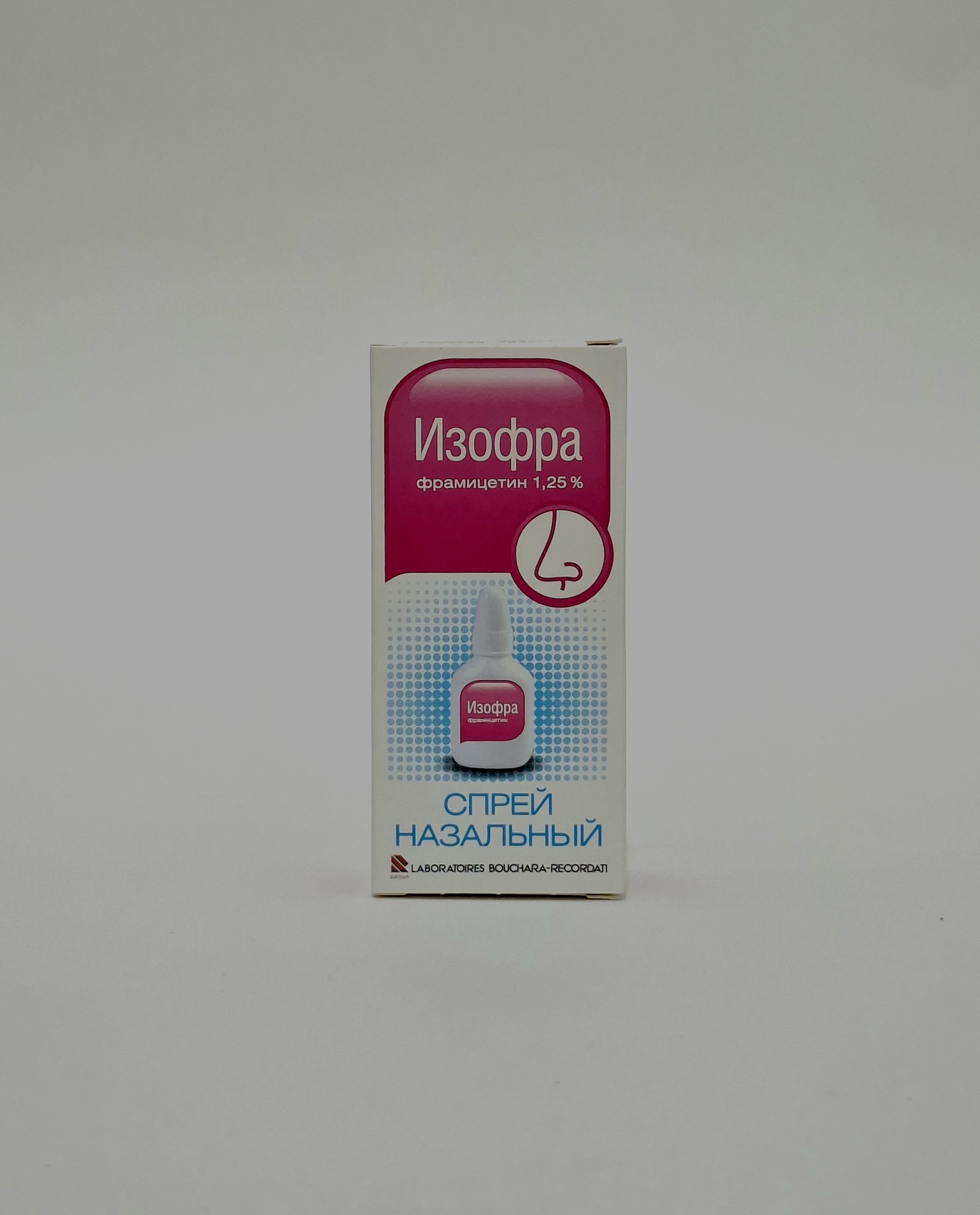 Izofra- spray nasal 1.25% 15ml bottle x 1 Emil Bushara. France