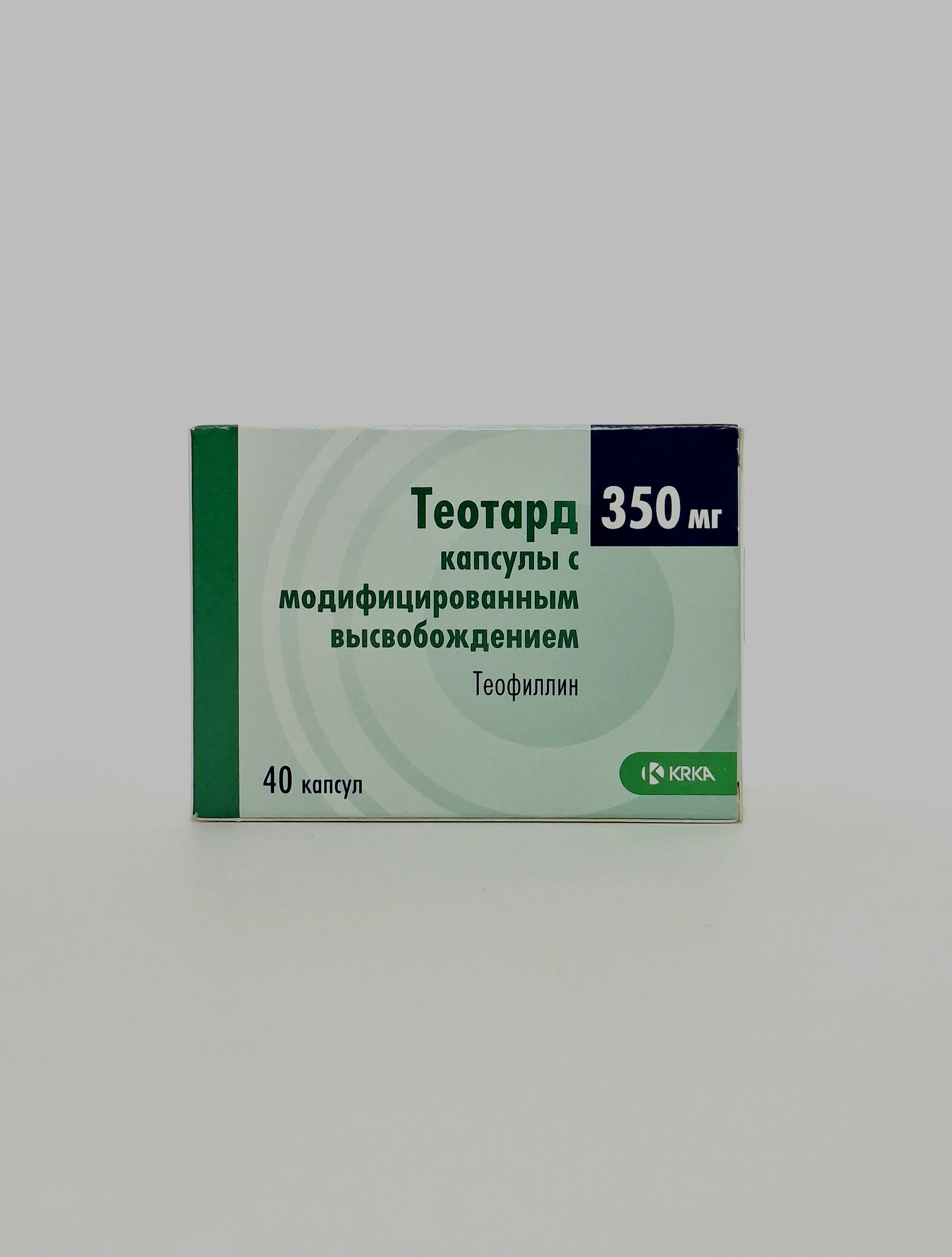 Теотард 350 капс. 350мг x 40 КРКА Словения