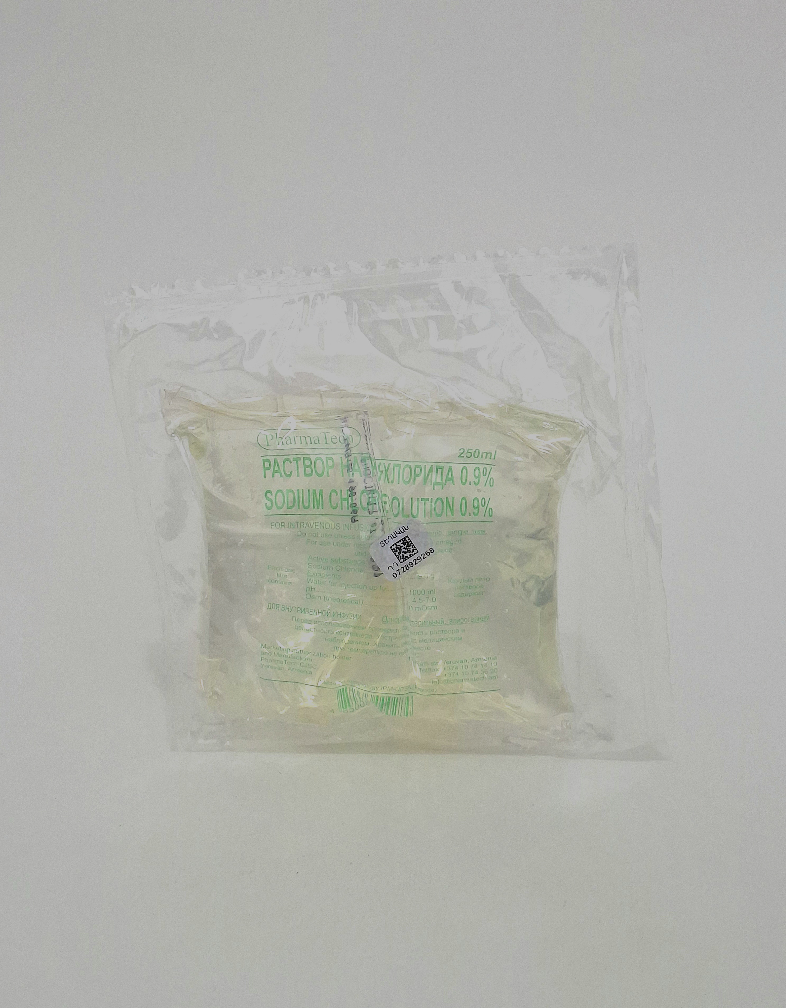 Sodium chloride 0.9%- 250ml Farmatek Armeniya