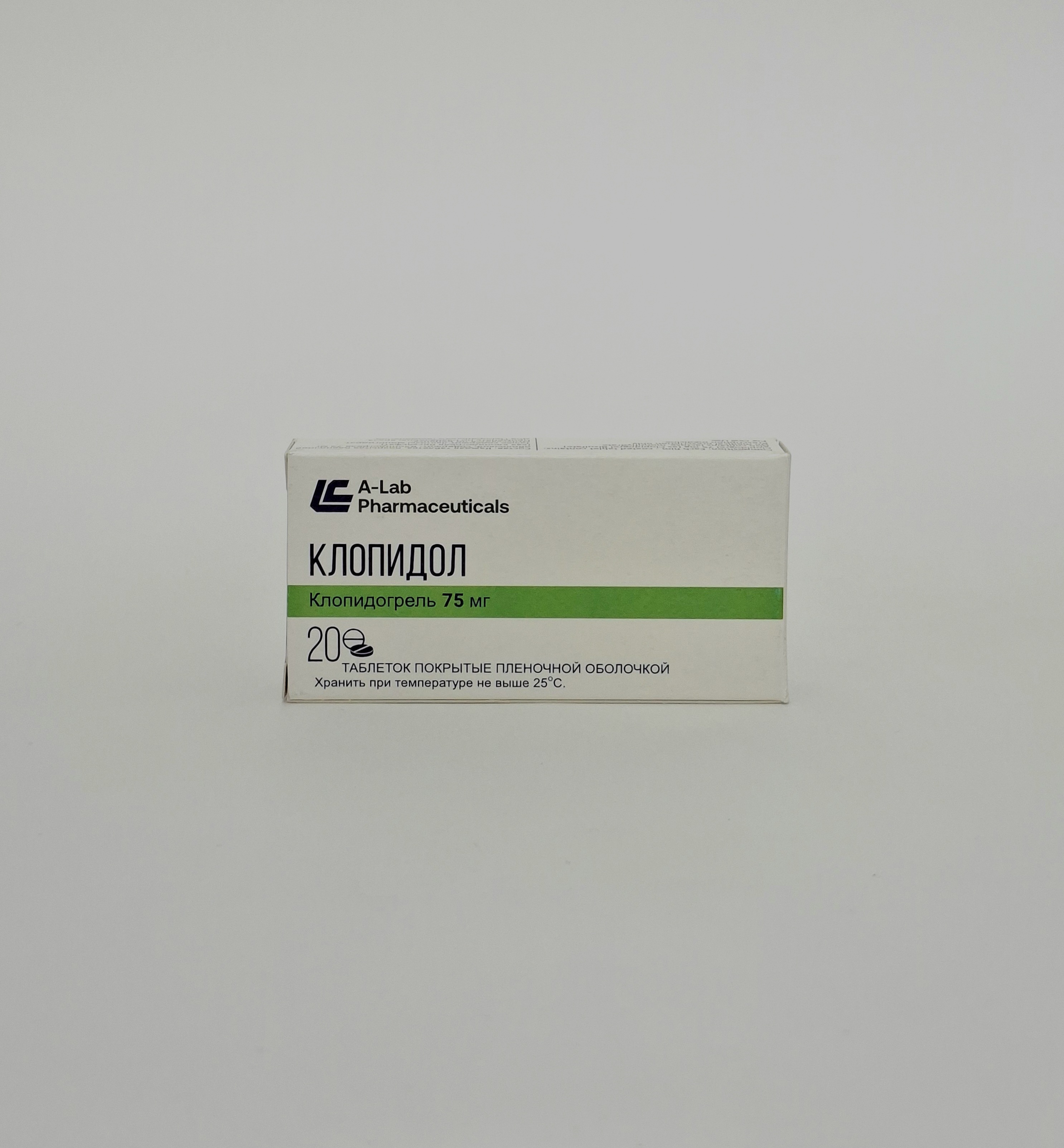 Clopidol tablets 75mg x 20 Tufenkzhi grup