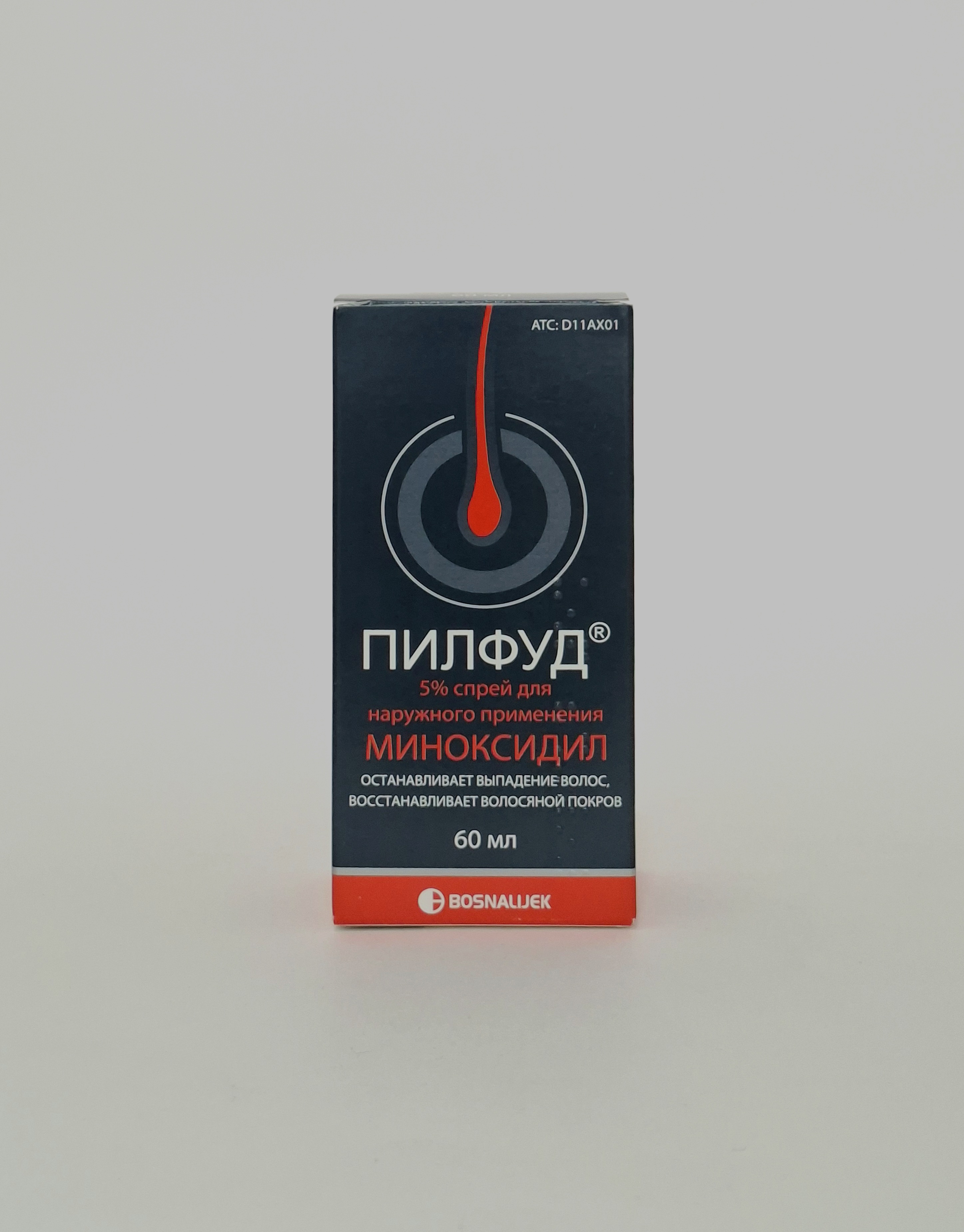 Пилфуд спрей 5% 60мл Босналек АО
