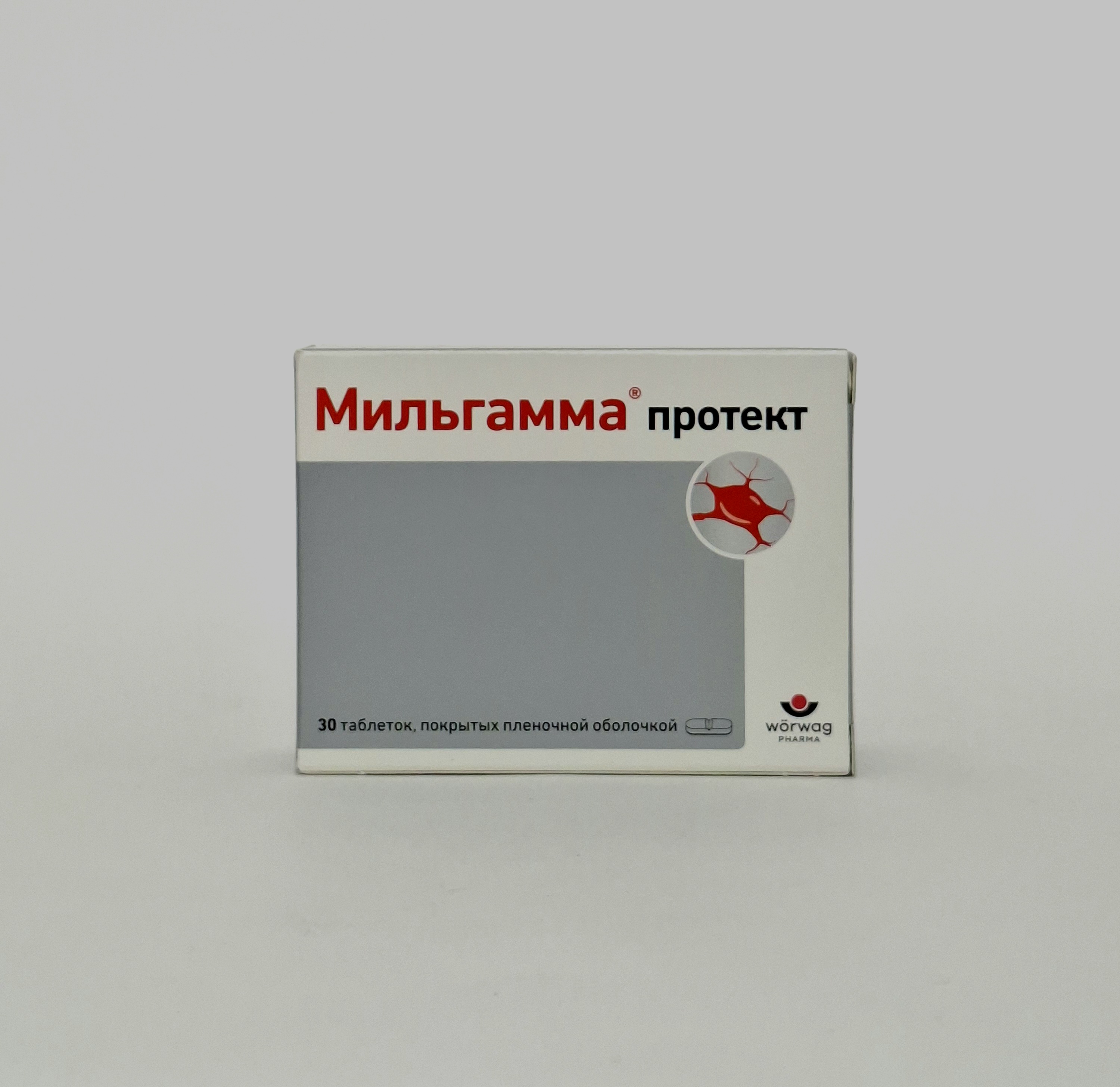 Мильгамма протект таб. п/о 300мг х 30 ВЁРВАГ ФАРМА ГмбХ Германия