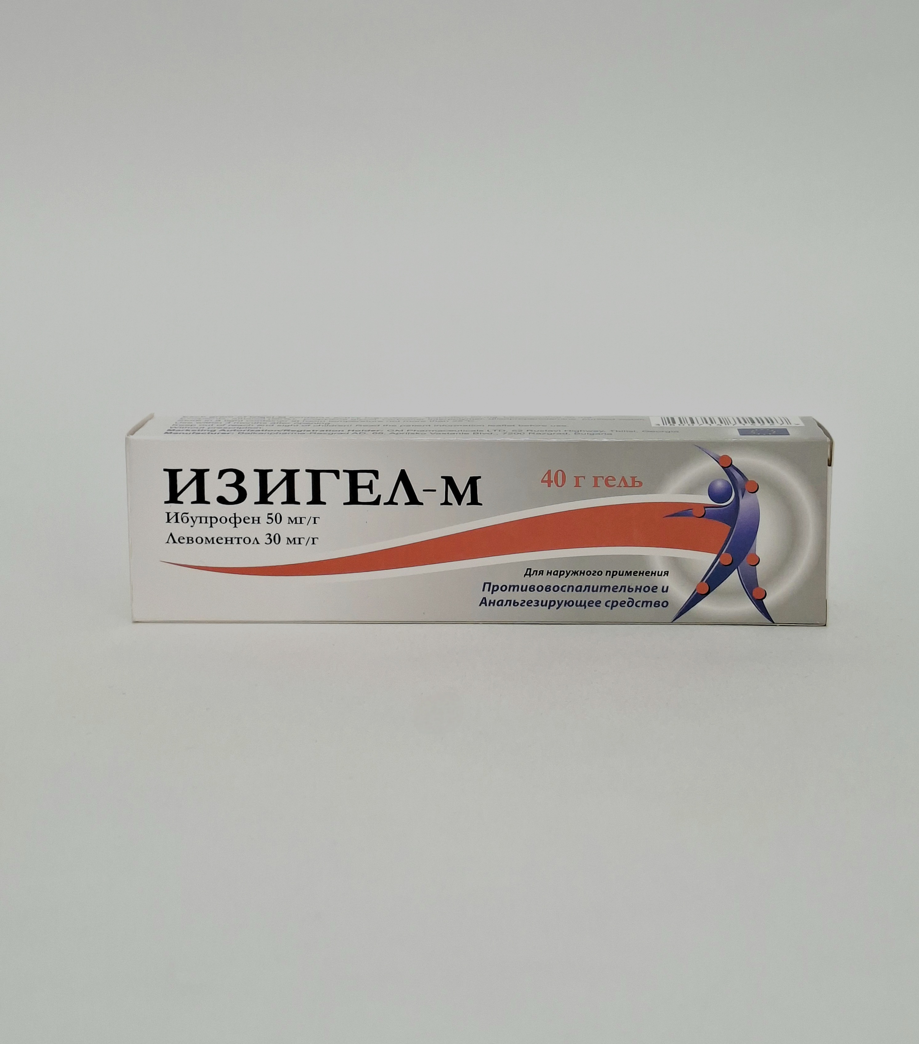 Изигел гель М - 40г GMP-Грузия