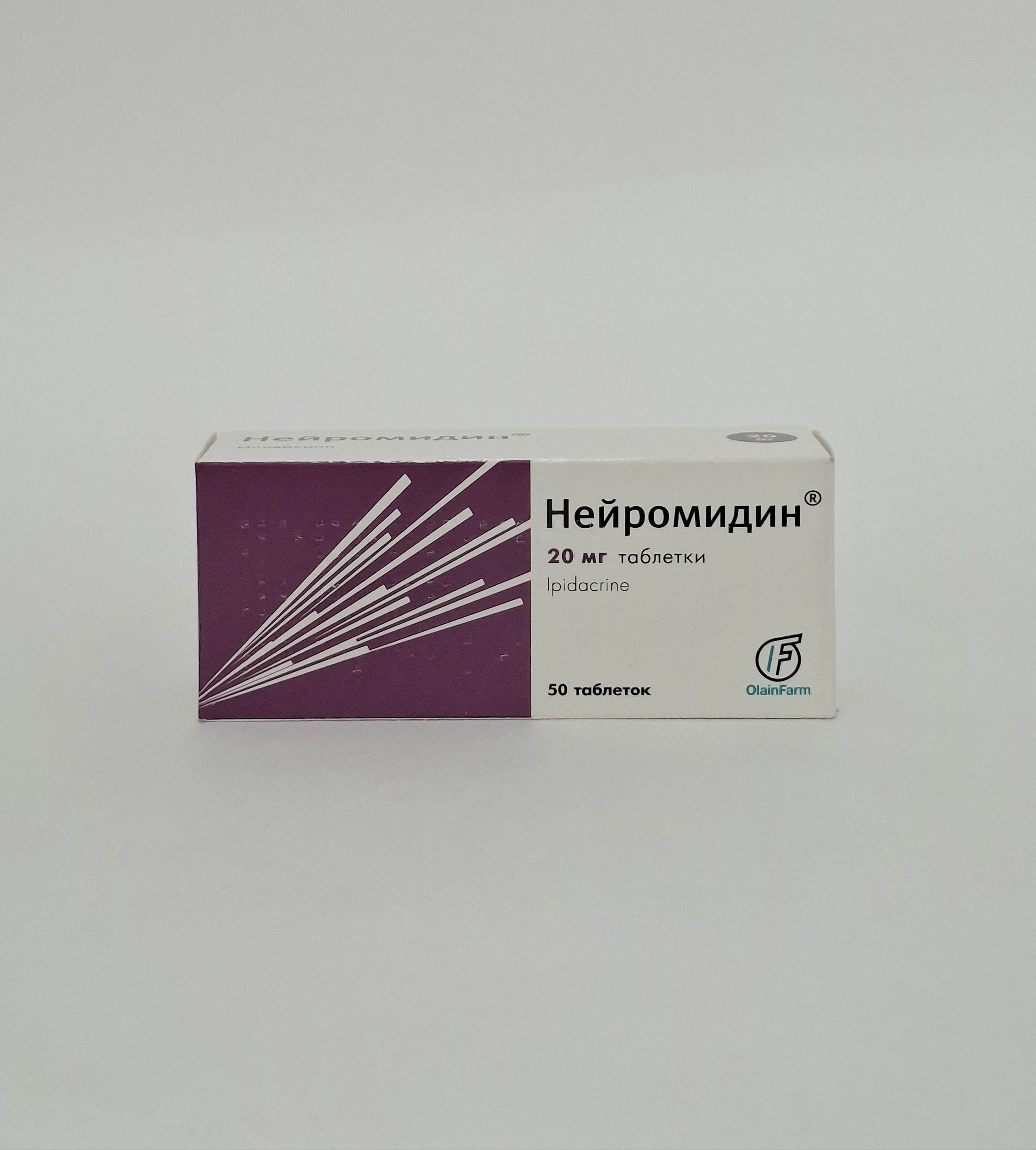 Neiromidin tablets 0.02 x 50 Olaynfarm AO