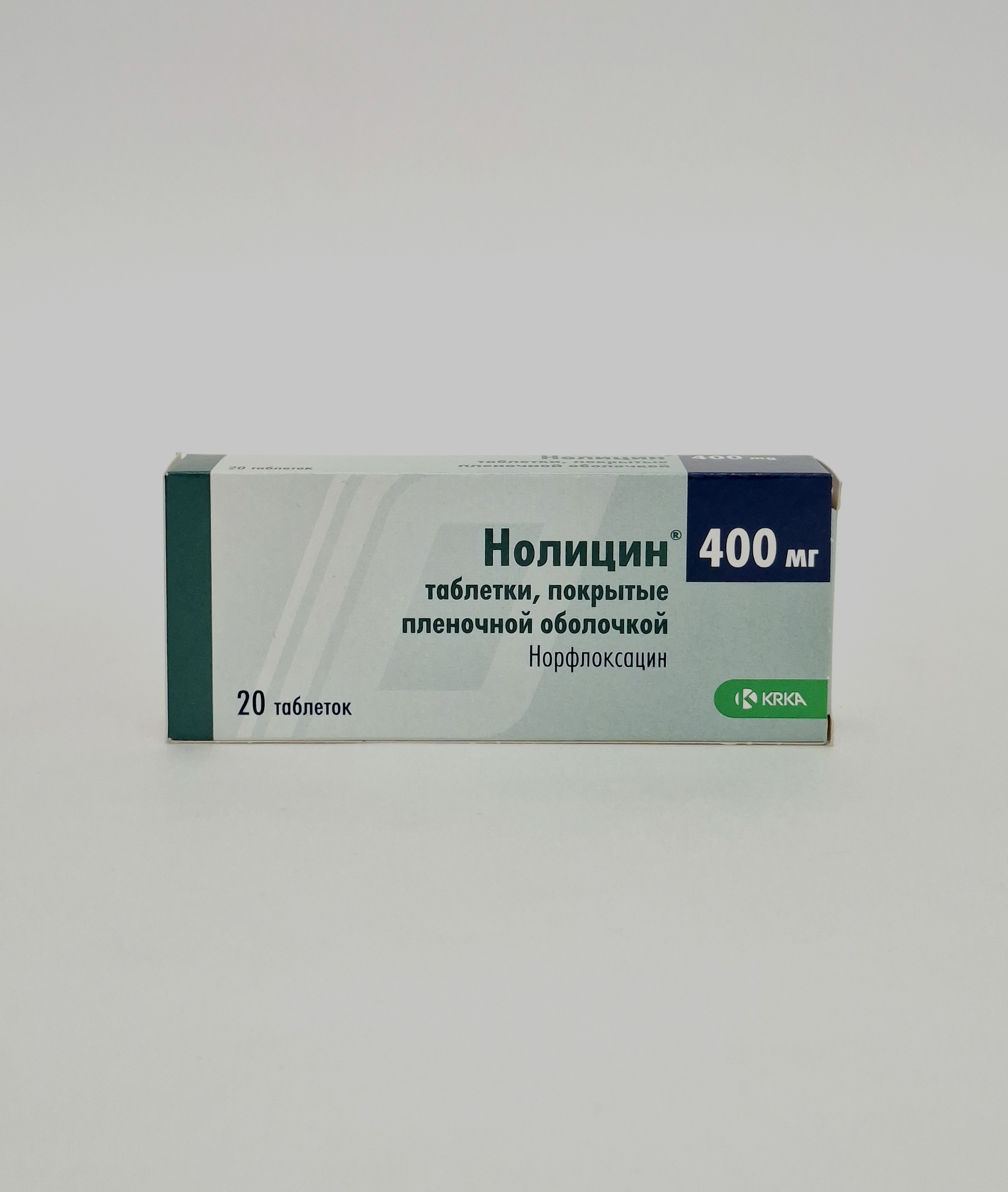 Нолицин таб. 400мг x 20 КРКА Словения