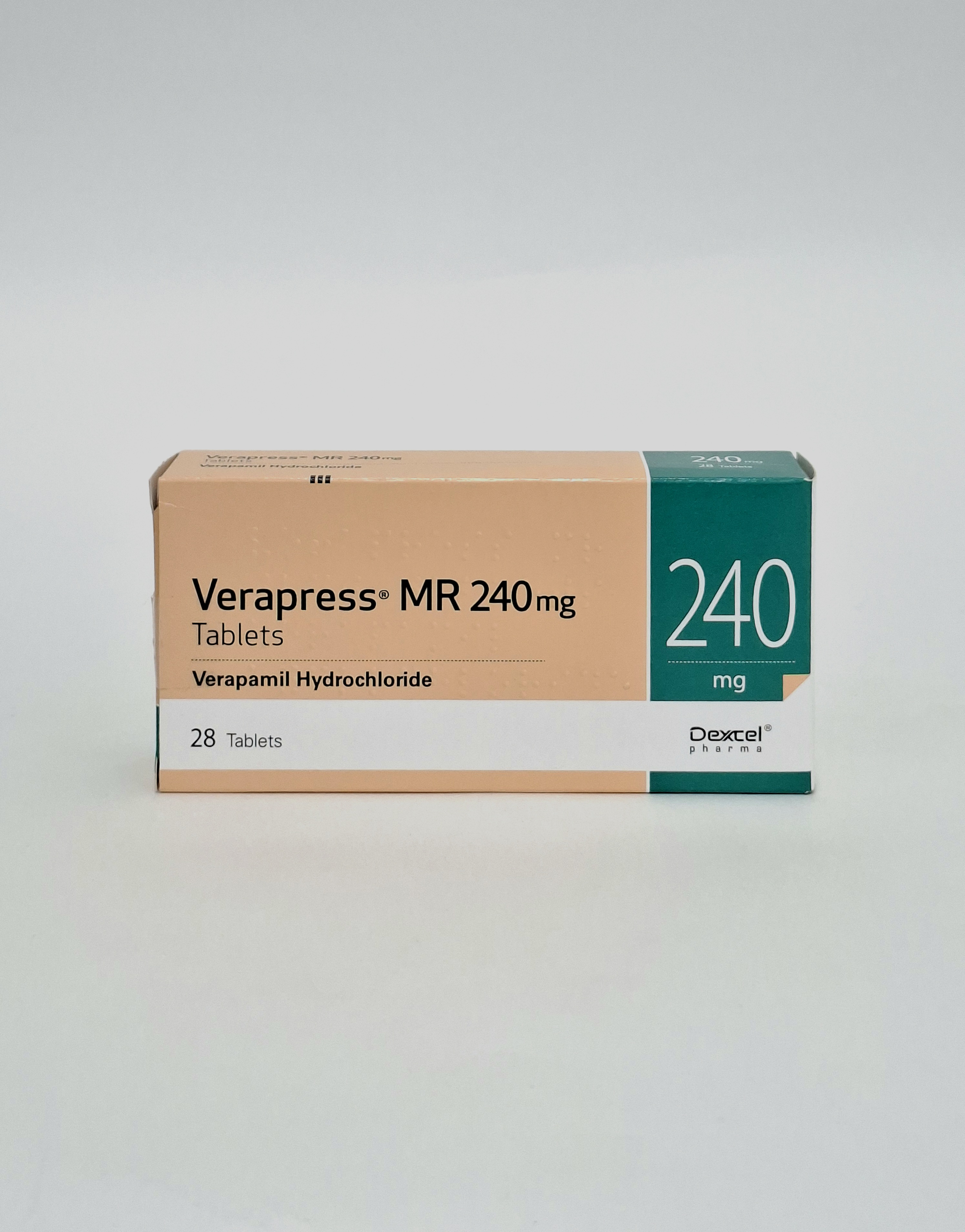Верапресс MR тб 240мг №28 Dexcel-pharma