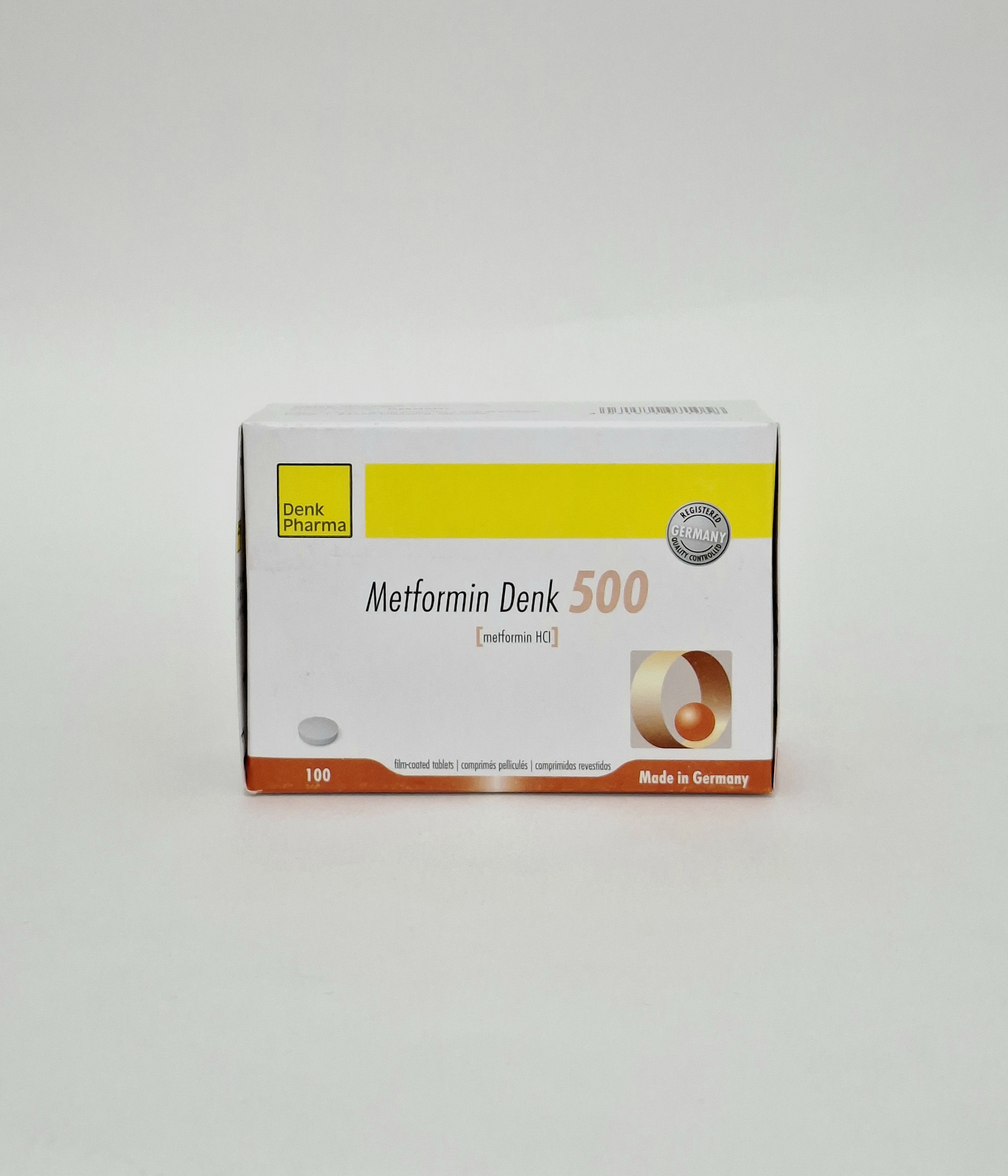 Metformin - Denk tablets 500mg x 100 Denk Pharma