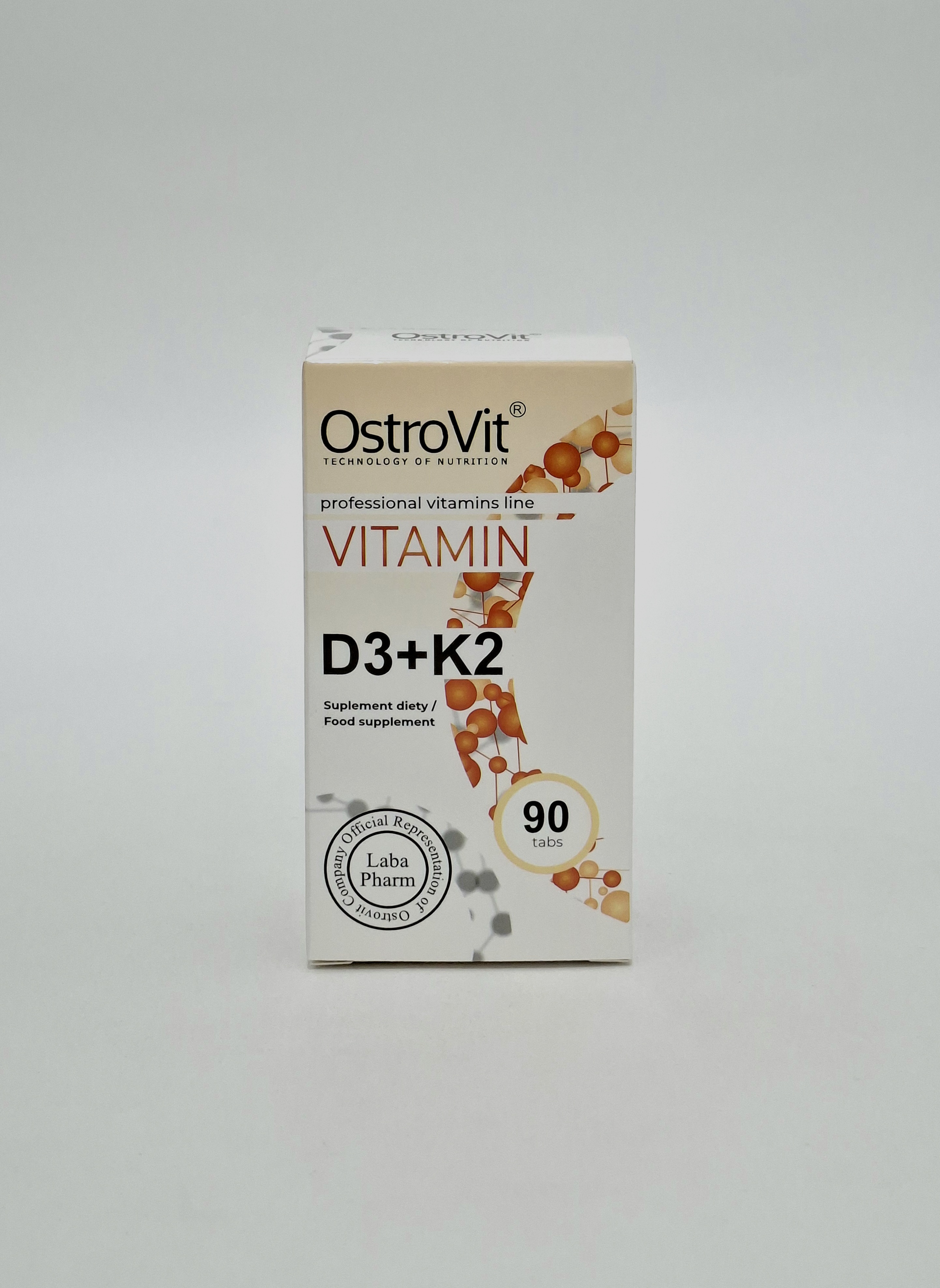 Витамин D3+К2 таб. N90 (Островит) Польша