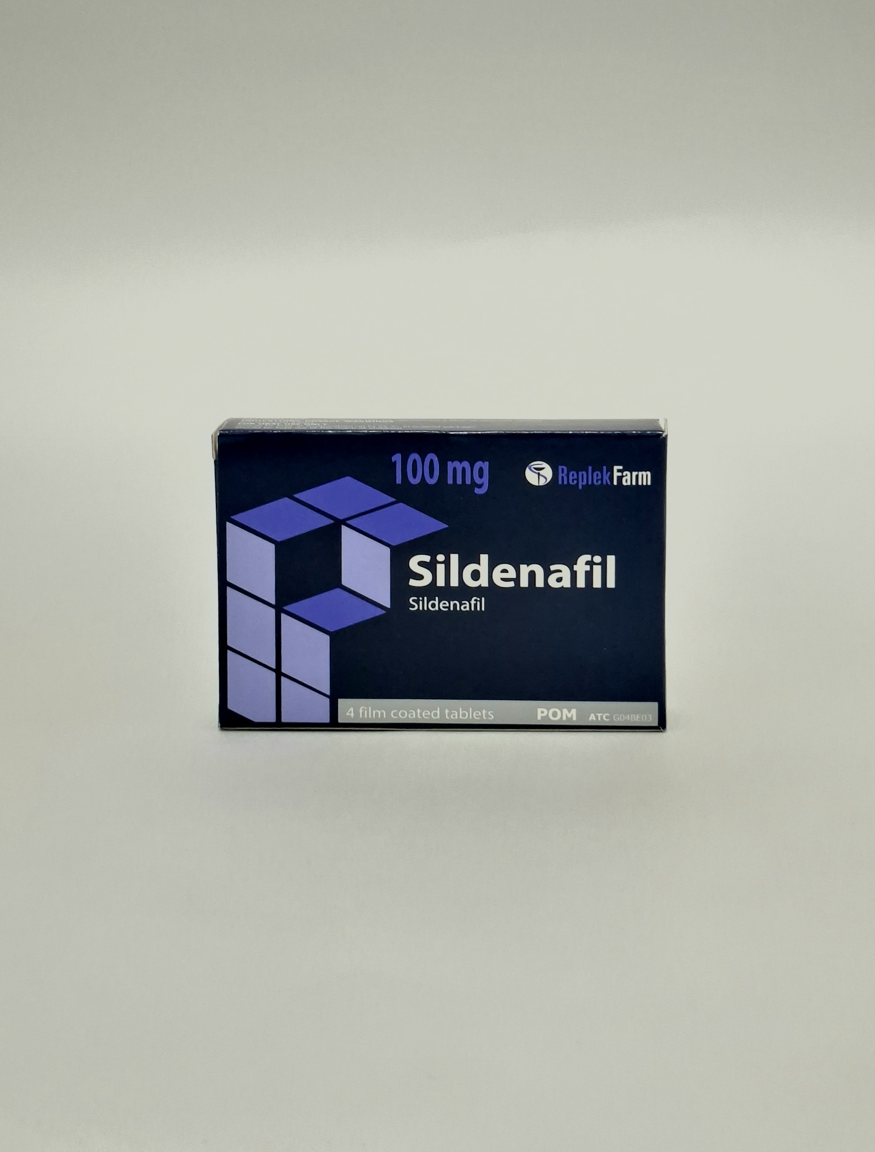 Sildenafil tablets 100mg x 4 ReplekFarm