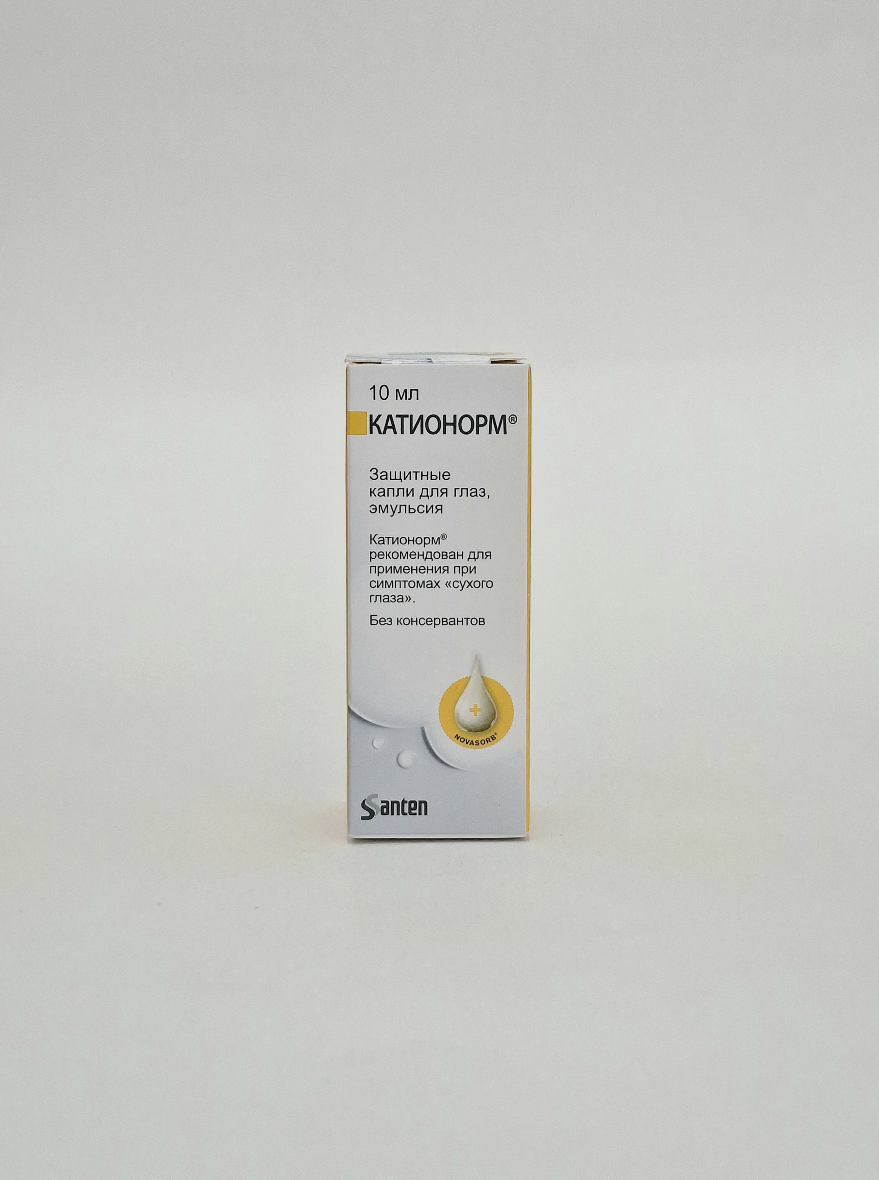 Kationorm eye drops 10ml Santen Finlyandiya
