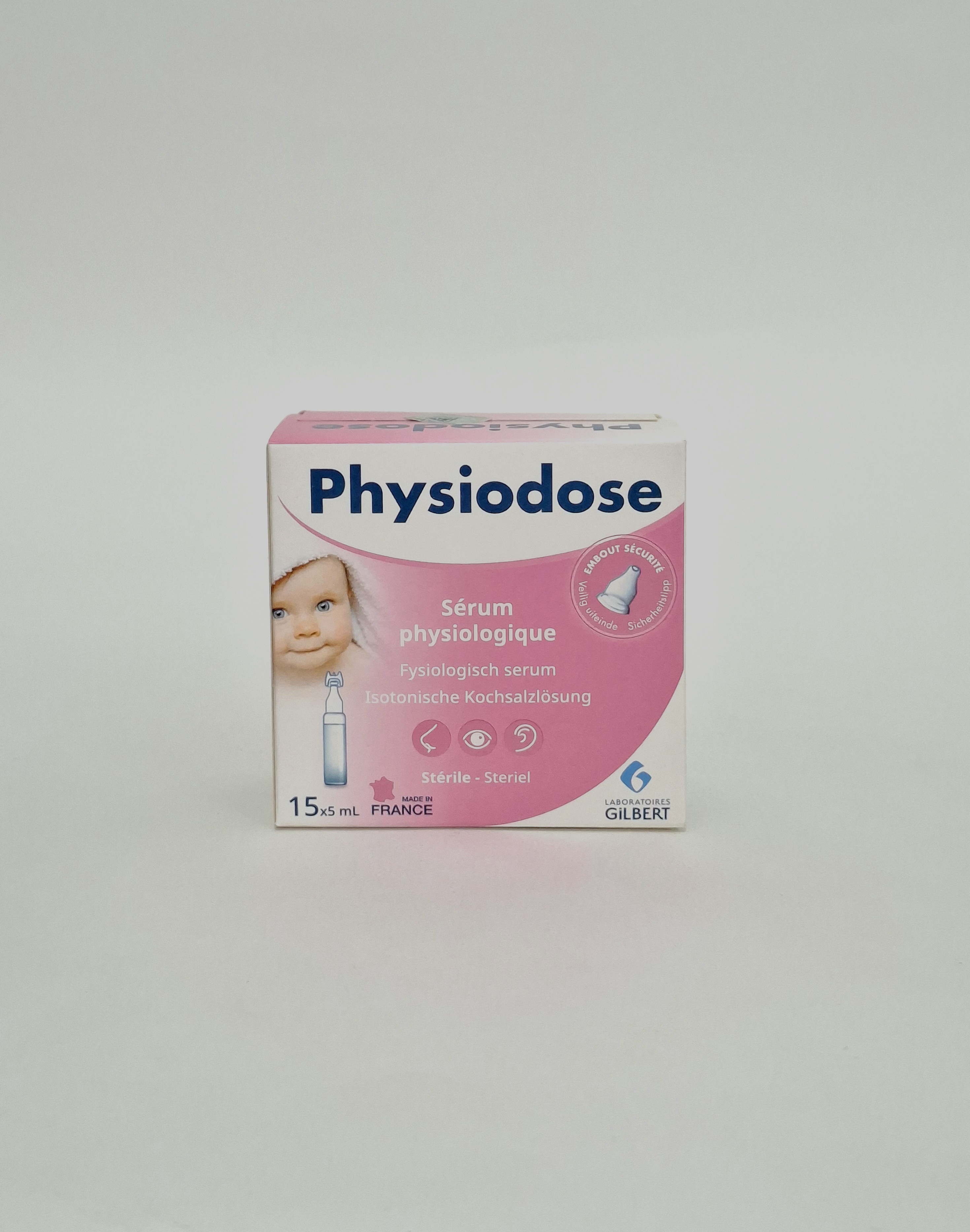 Fiziodoz drops for nose 5ml x 15 Laboratoriya Zhilber