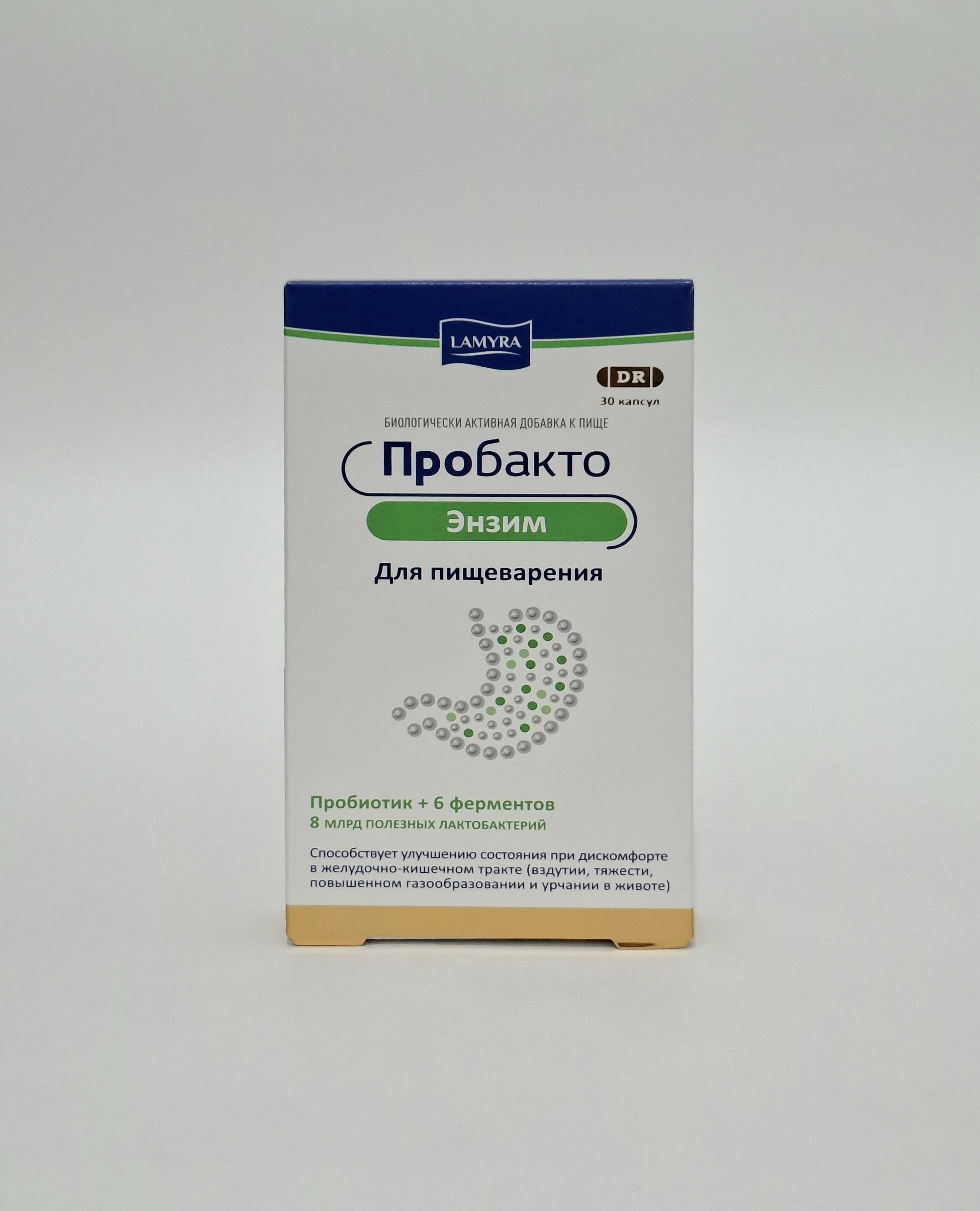 Probakto Enzim capsules x 30 Lamira