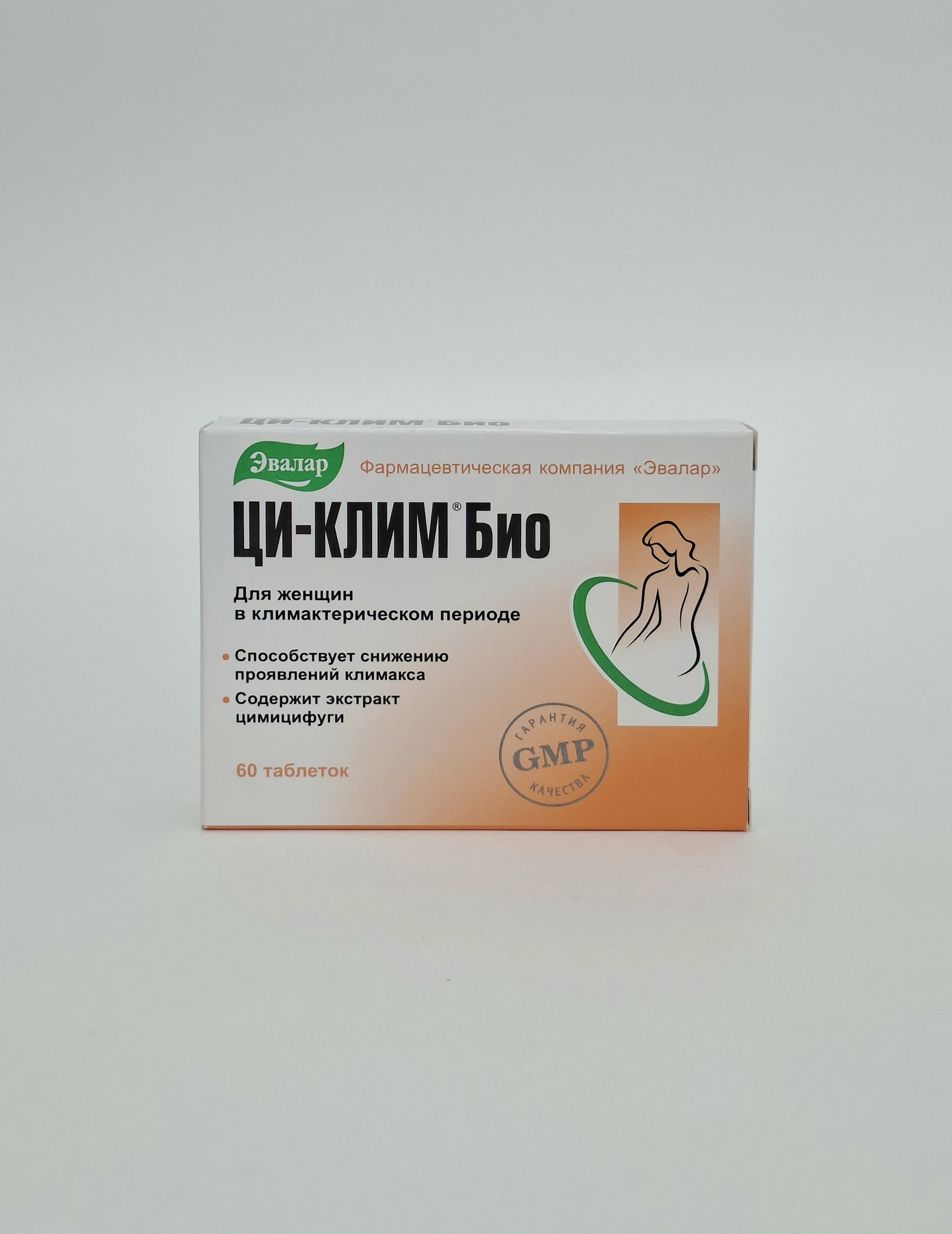 Tsi-klim bio tablets x 60 Evalar Russia