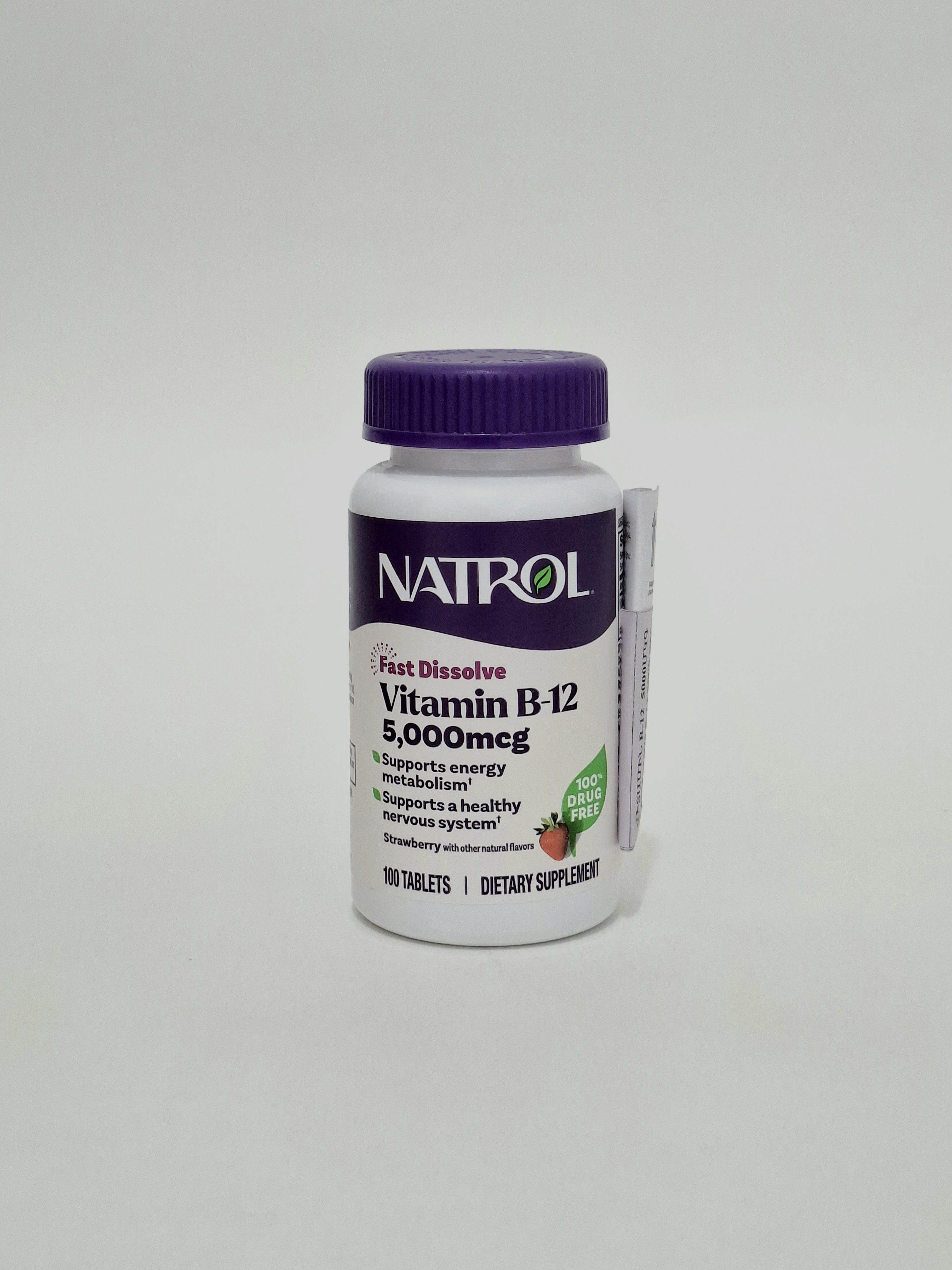 Витамин B12 - 5000 мкг сублингв таб N100 Натрол