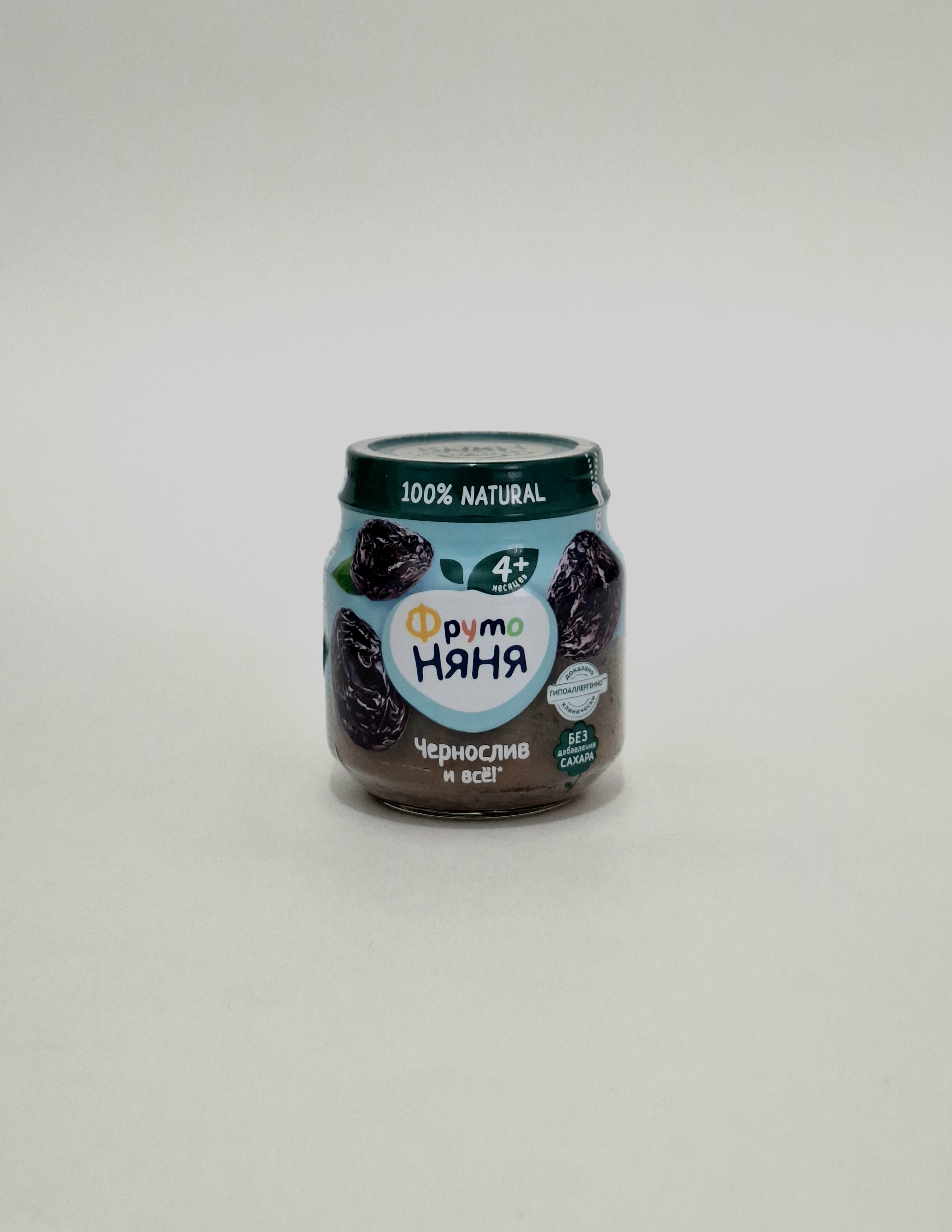 Fruto Nyanya puree fruit Chernosliv and Vse! 4+ months 100g Progress, Russia