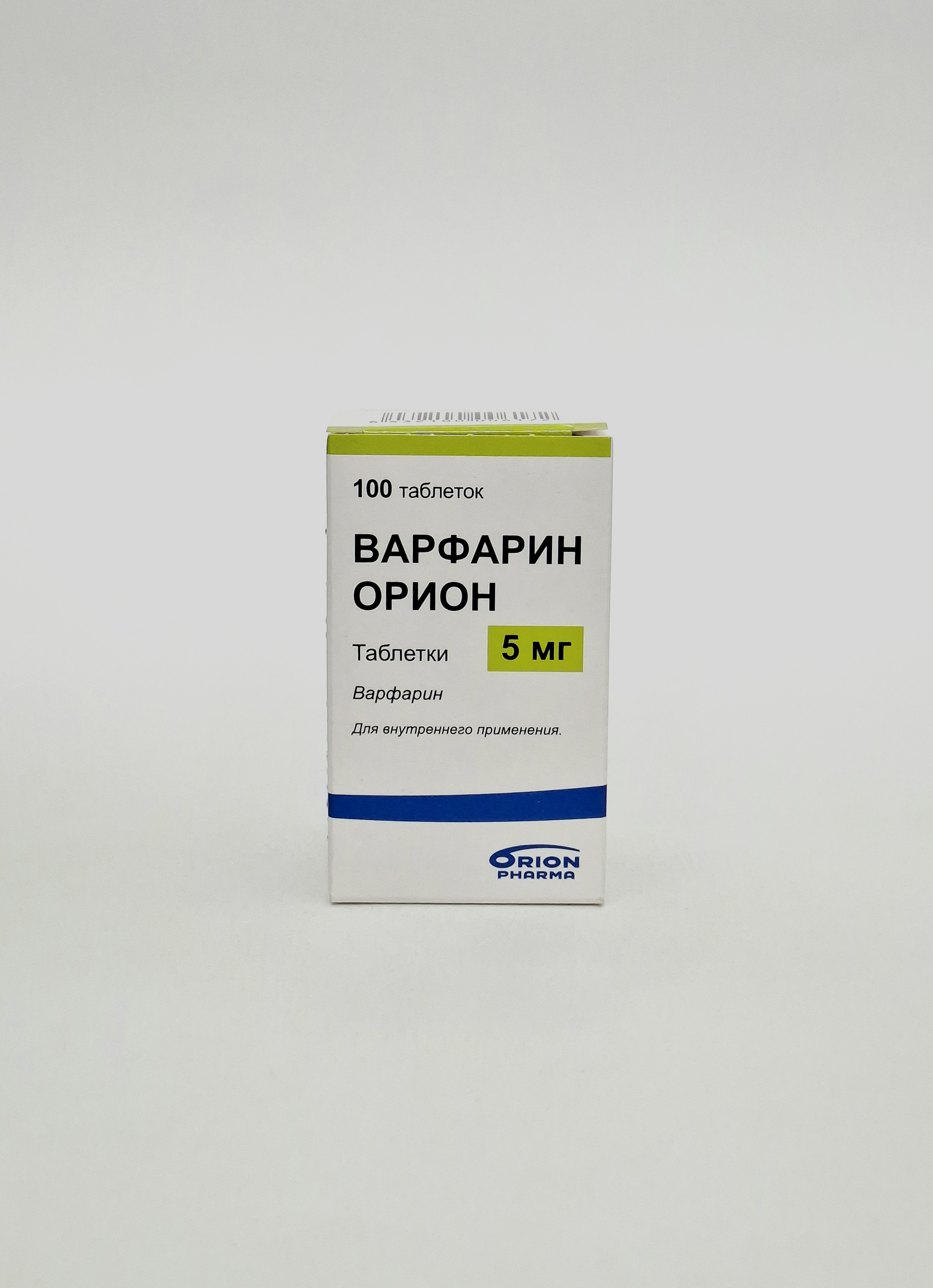 Varfarin tablets 5mg x 100 Orion