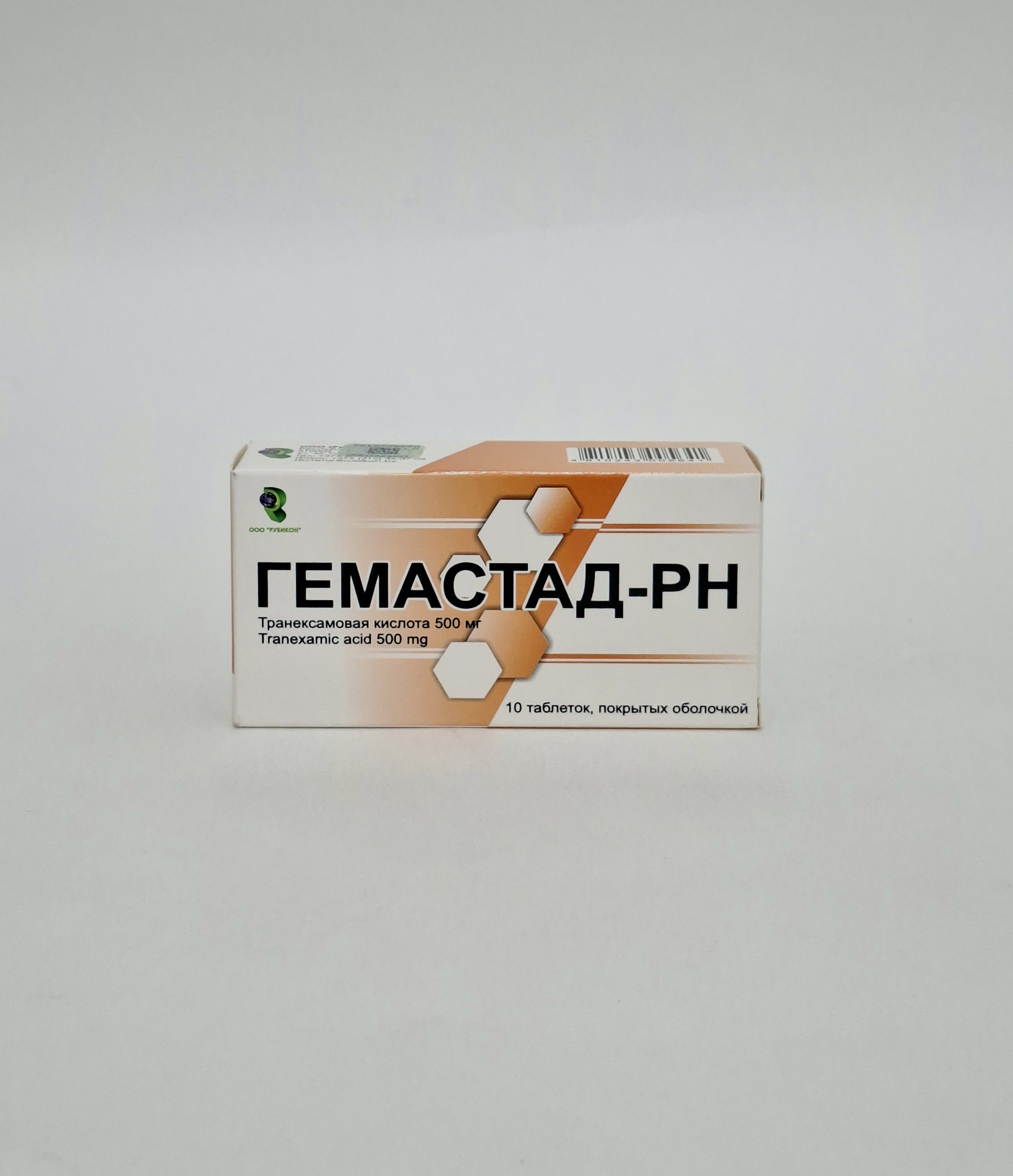 Гемастад-PH таб 500мг N10 Рубикон, Беларусь