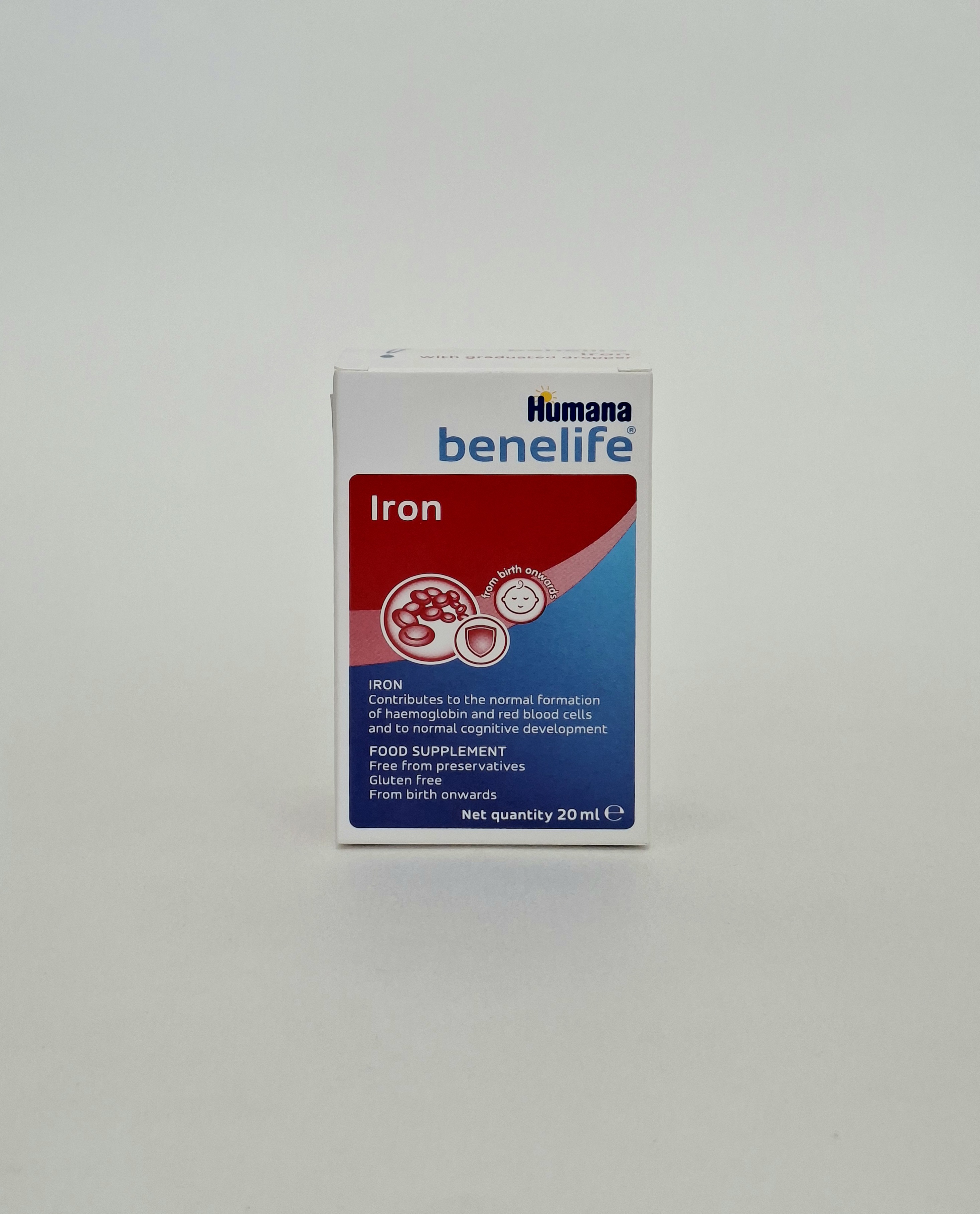 Humana Benelayf iron drops 20ml Khumana