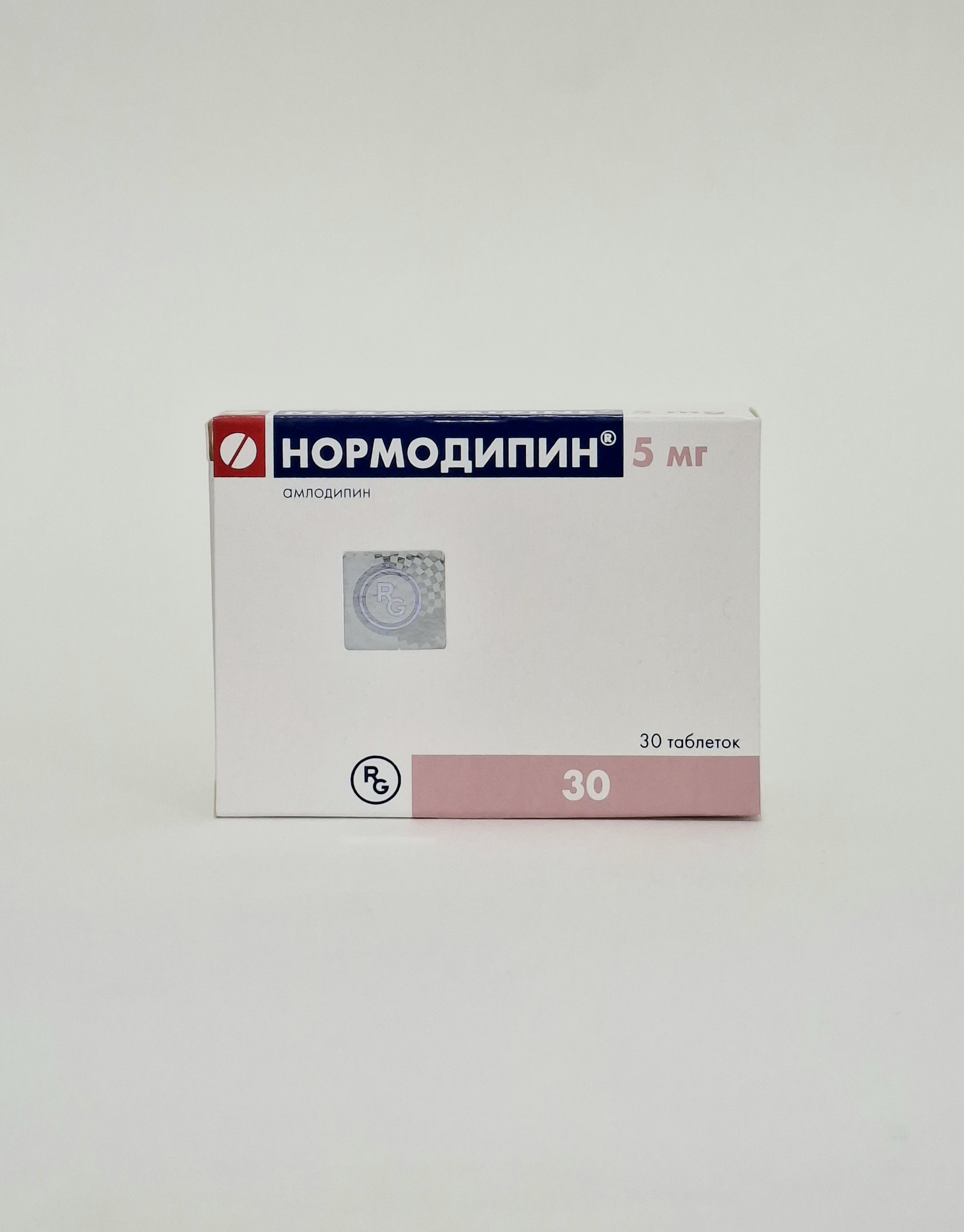 Normodipine tablets 5mg x 30 Gedeon Rikhter Vengriya