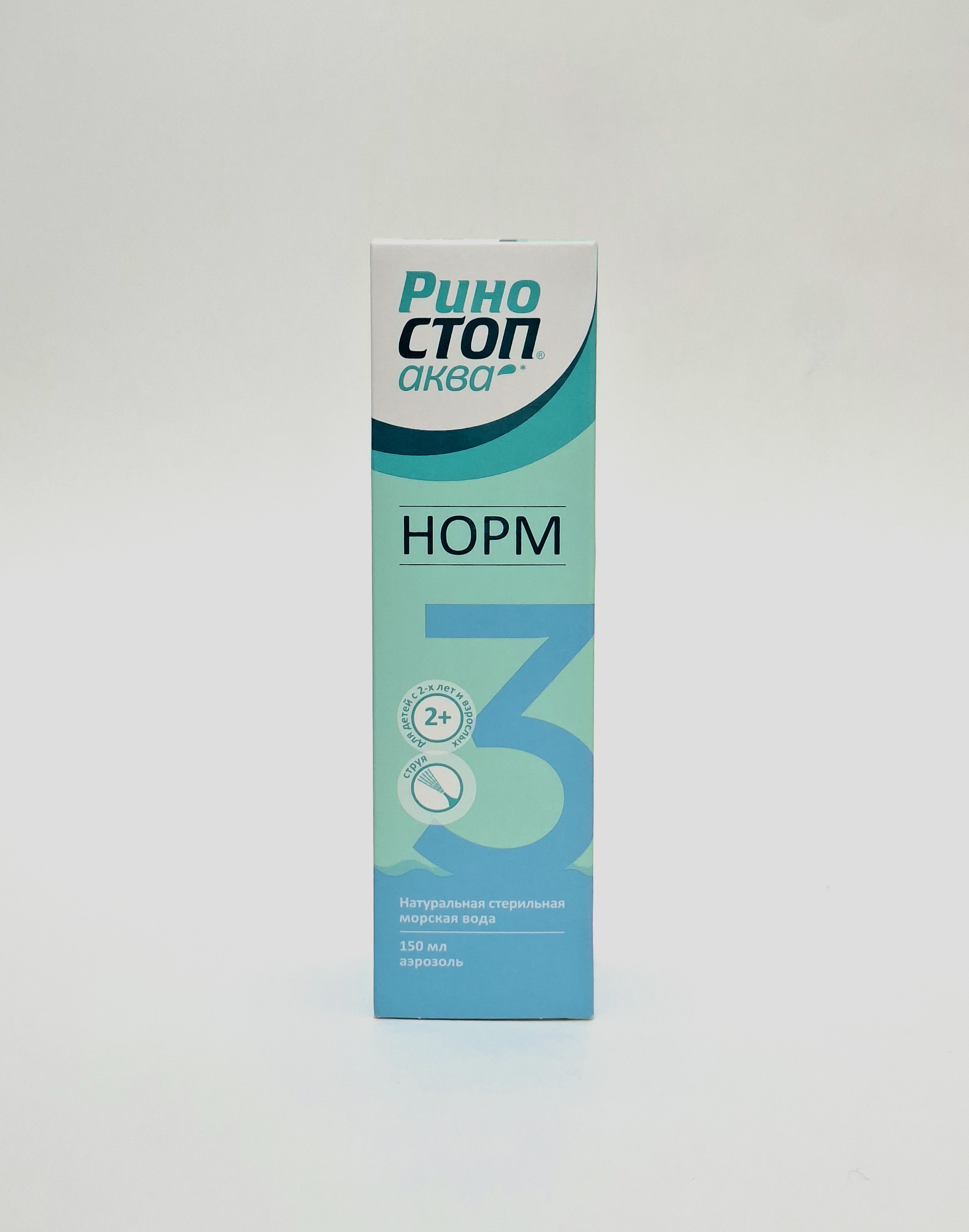 Rinostop aqua normal 3 nasal spray 150ml AySiEn, Russia