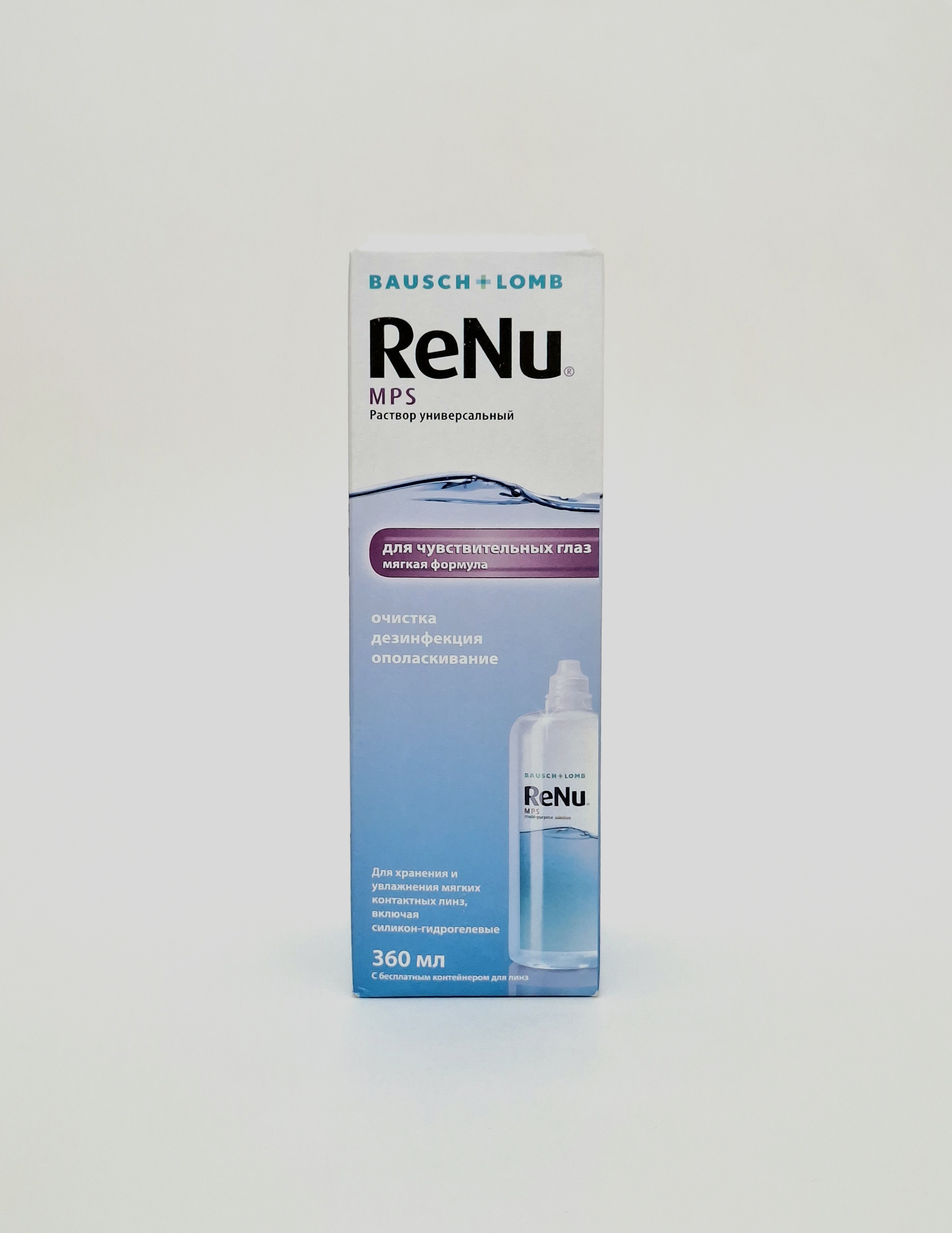 Реню МPS-Sensitive р-р для контактных линз 360мл Bausch & Lomb Incorporated