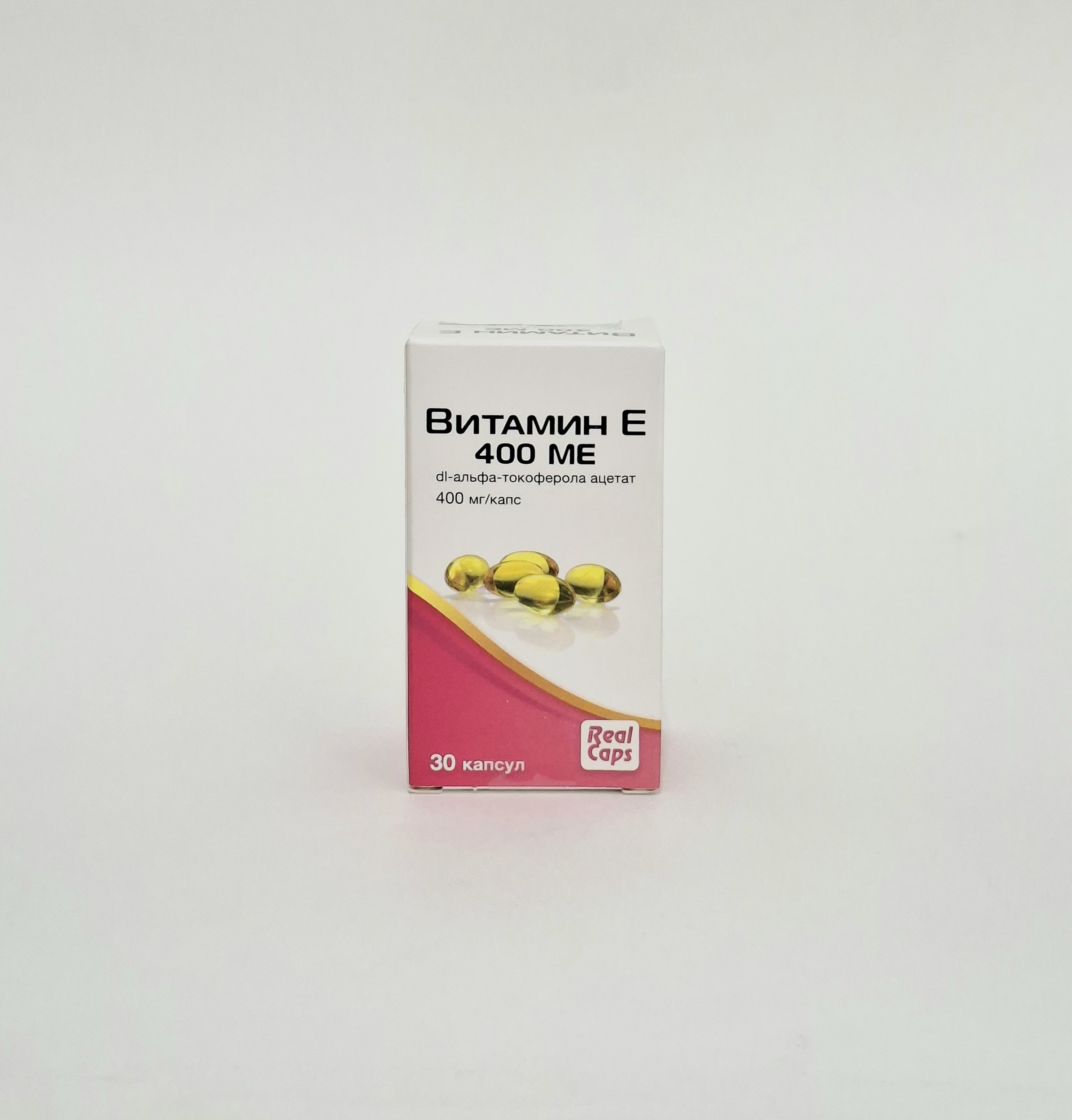 Vitamin E capsules 400mg x 30 RealKaps RF