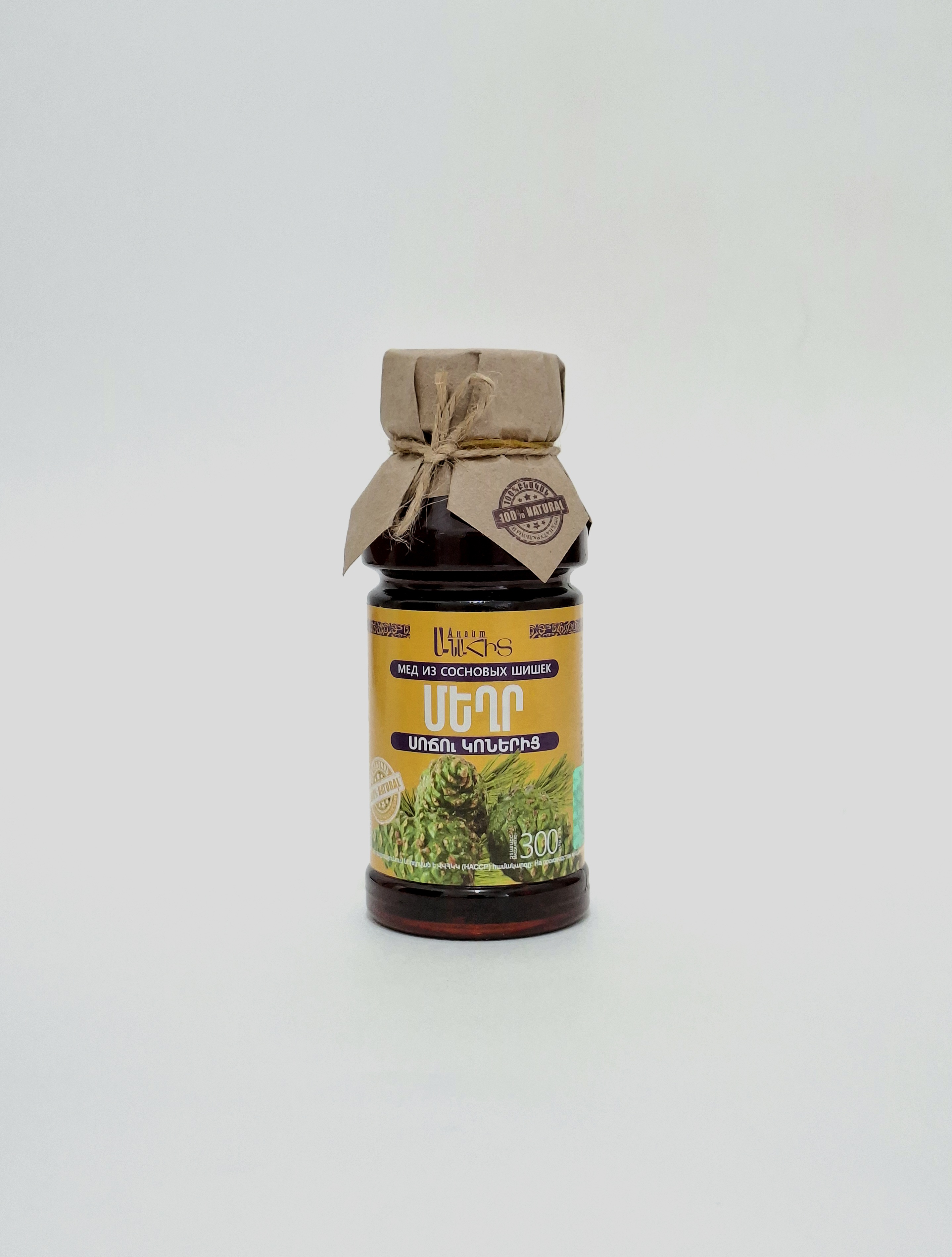 Medical from sosnovykh shishek 230ml Gelti farm., Armeniya