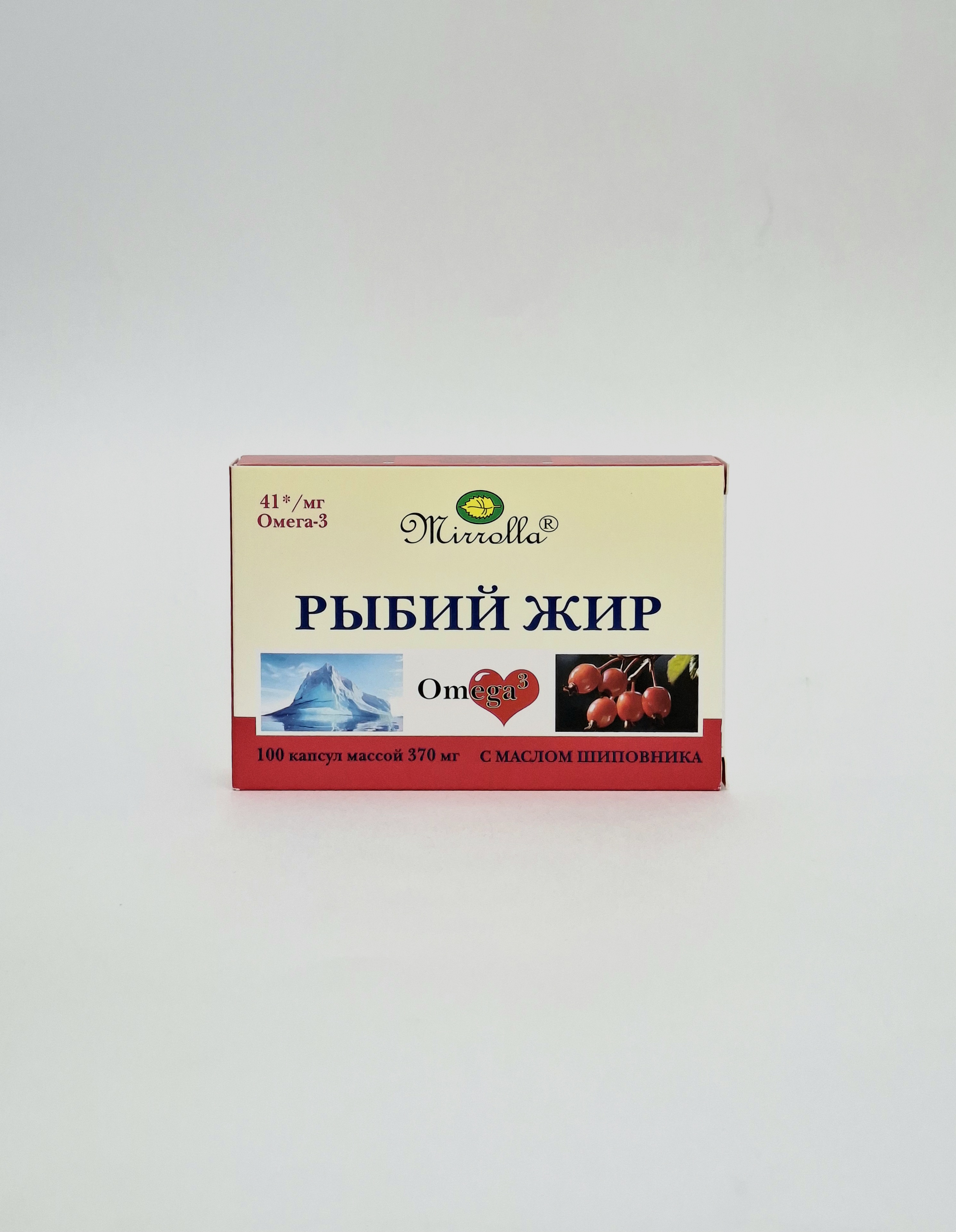 Ձկան յուղ մասուրով դպճ 370մգ N100 Միրոլլա