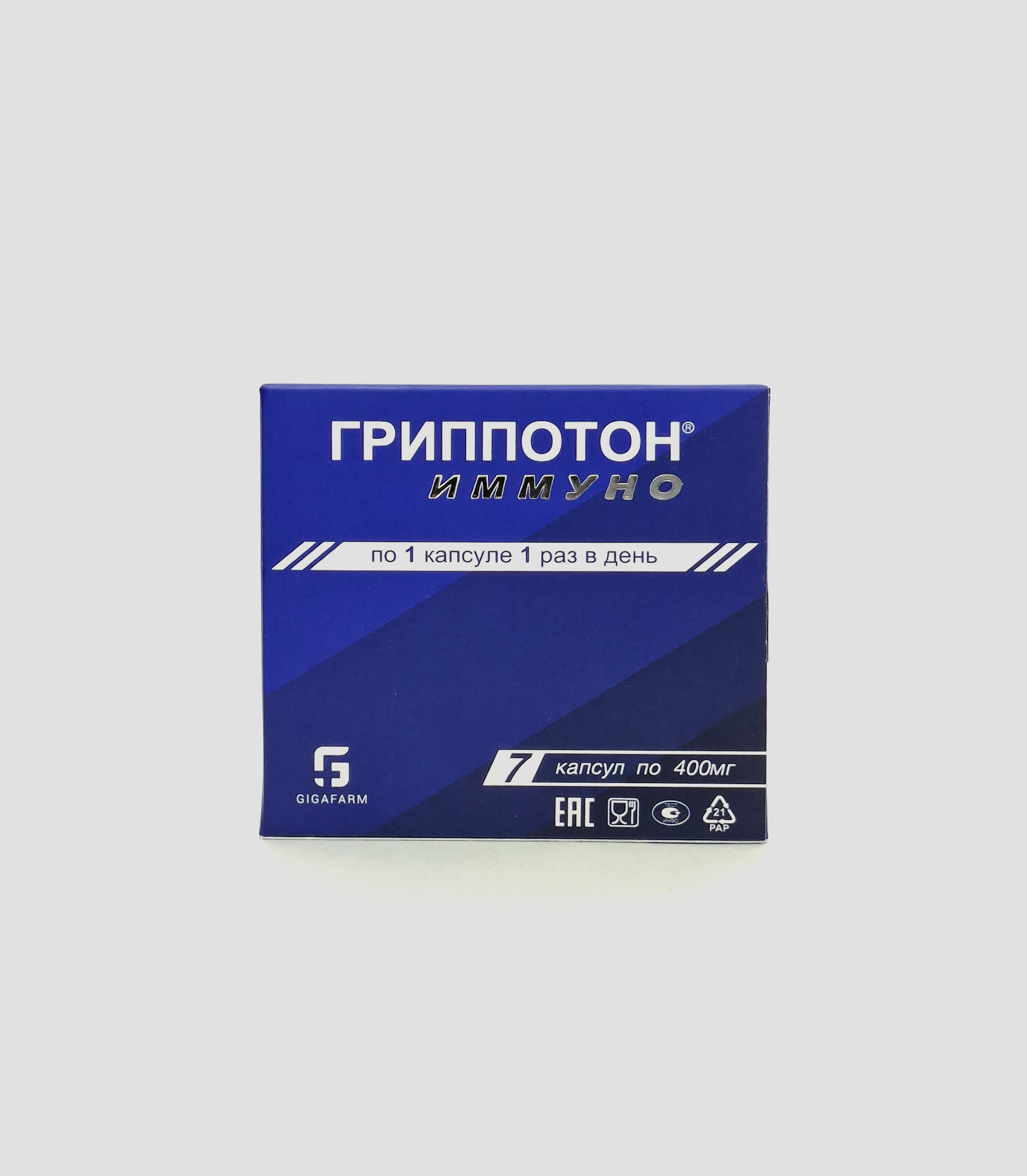 Grippoton immuno capsules x 7 Giga farm OOO