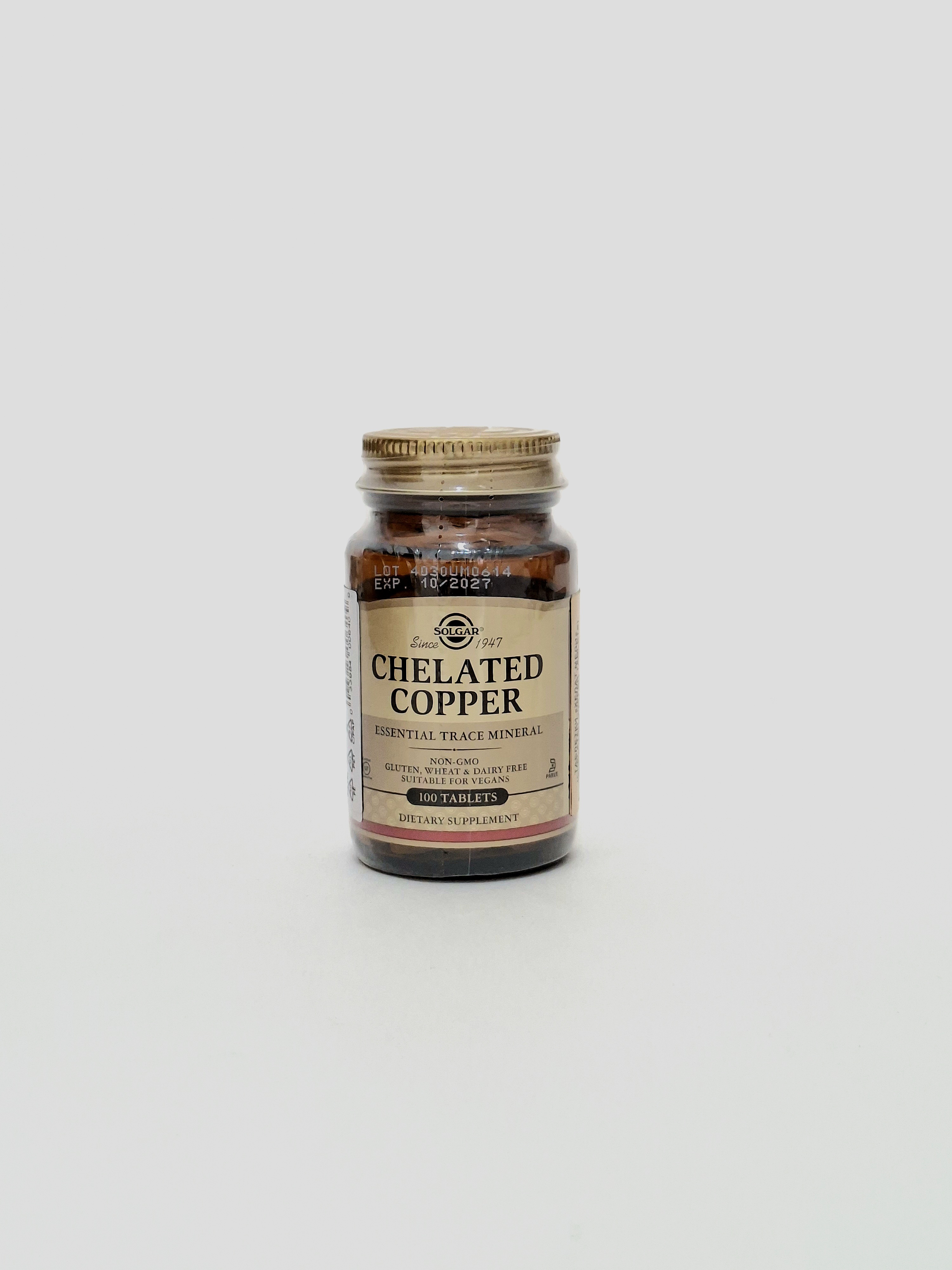 Med khelat tablets 2.5mg x 100 Solgar Vitamin