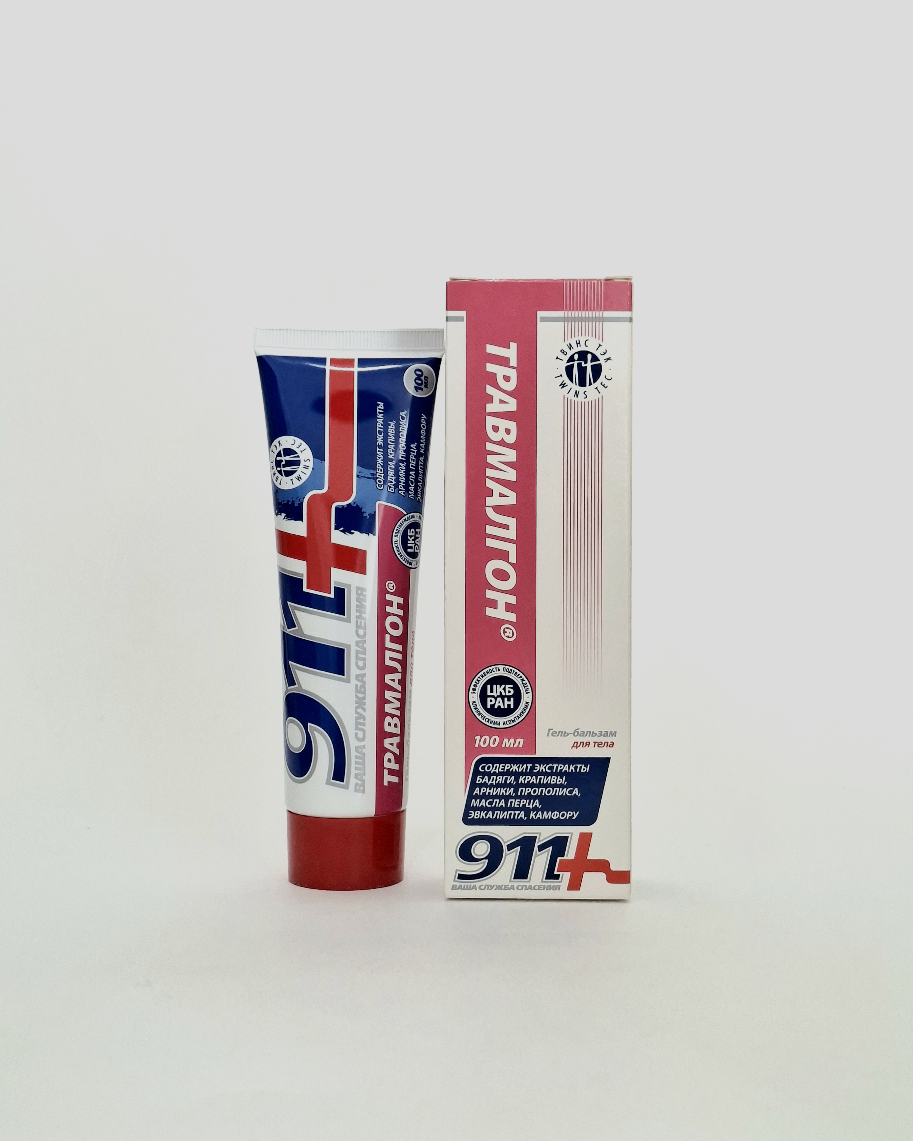 911 Travmalgon gel-balm for body 100ml Tvins Tek RF